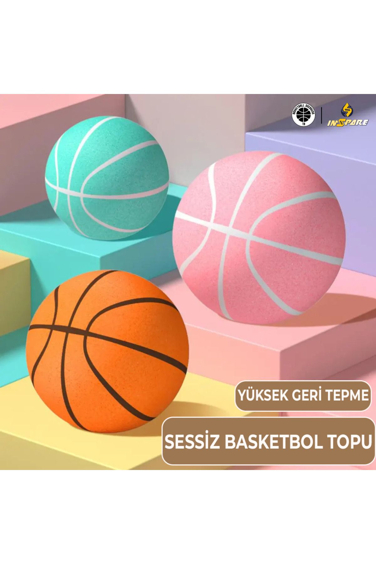 Inspare Sessiz Basketbol Topu
