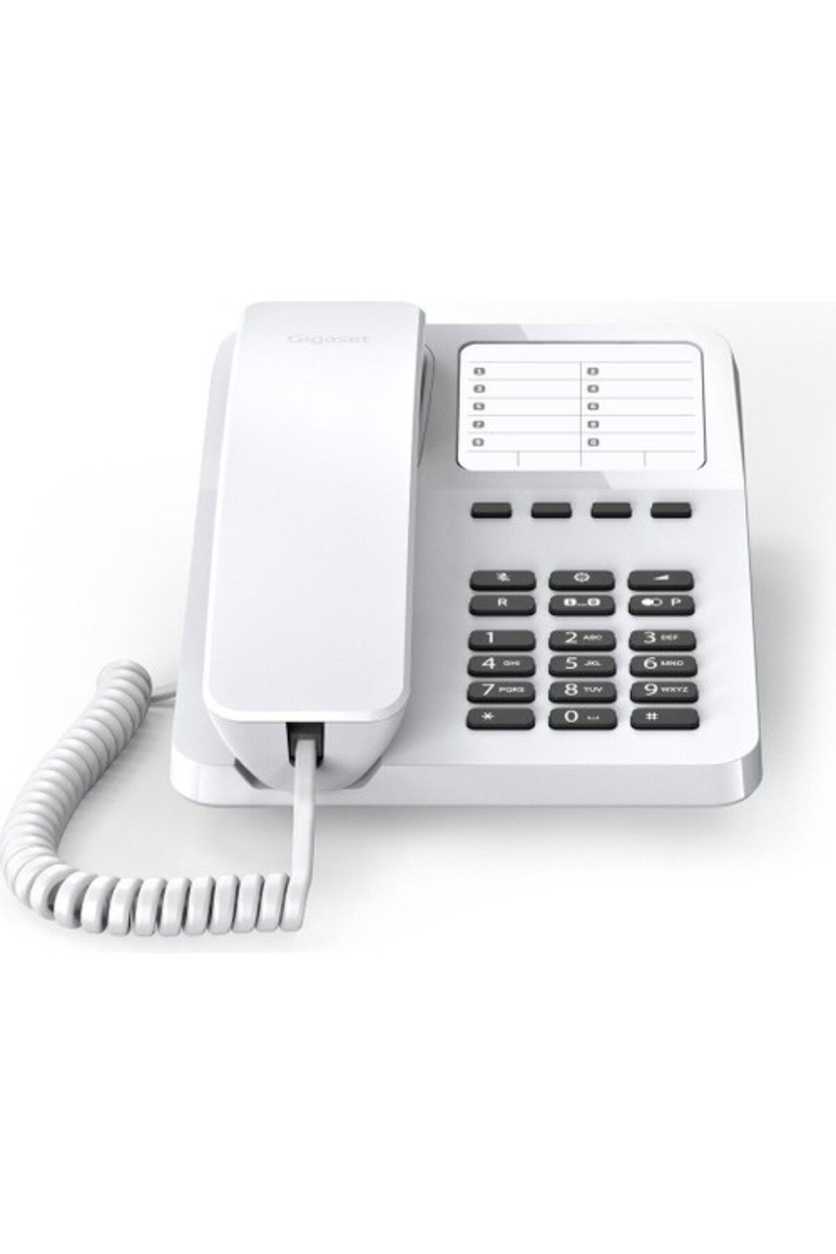 Gigaset Desk 400 Beyaz Masaüstü Telefon
