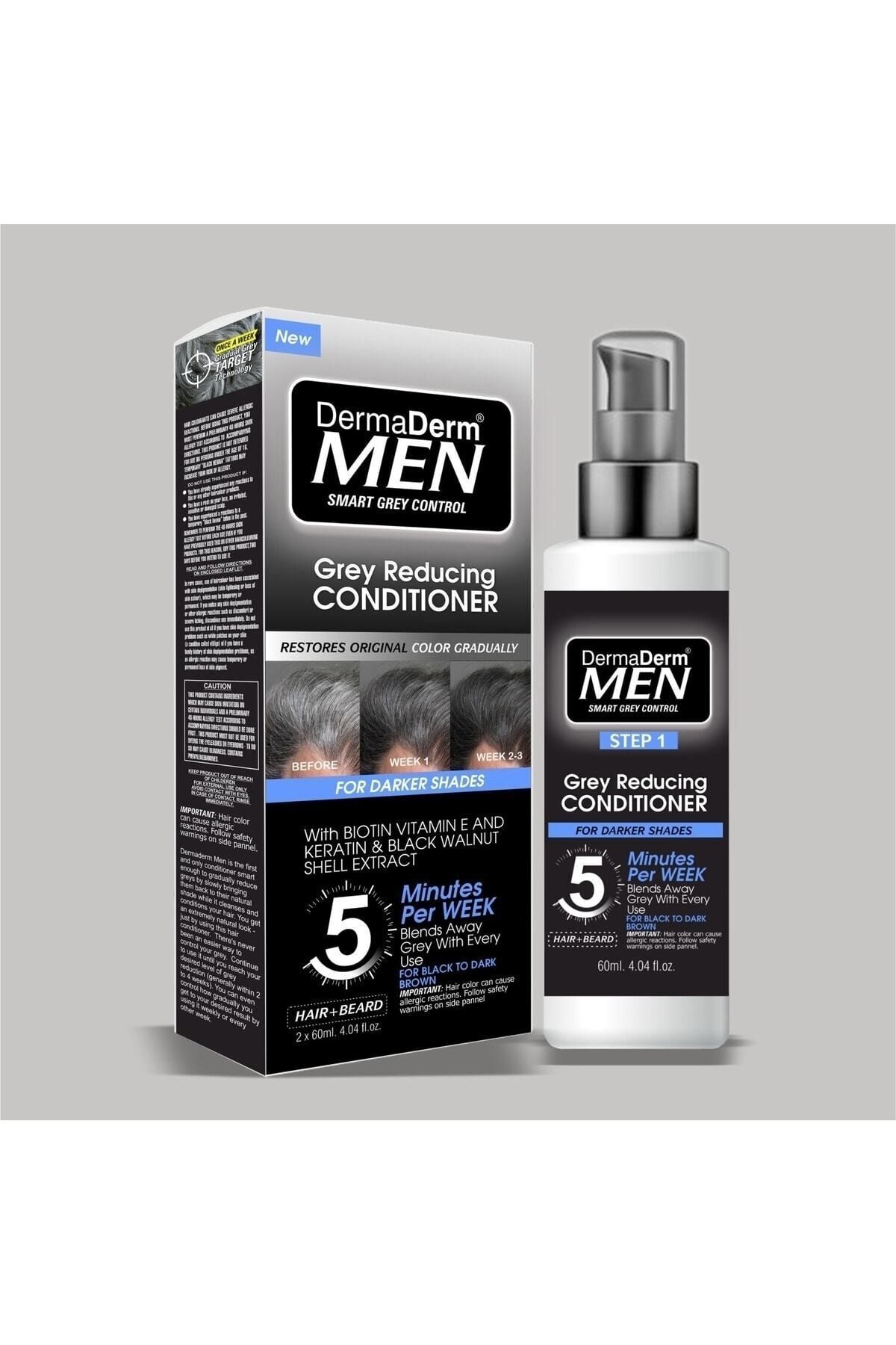 DermaDerm Men Saç Siyahlaştırıcı Beyaz Kapatıcı Saç Kremi 20 Vol Oksidan Krem