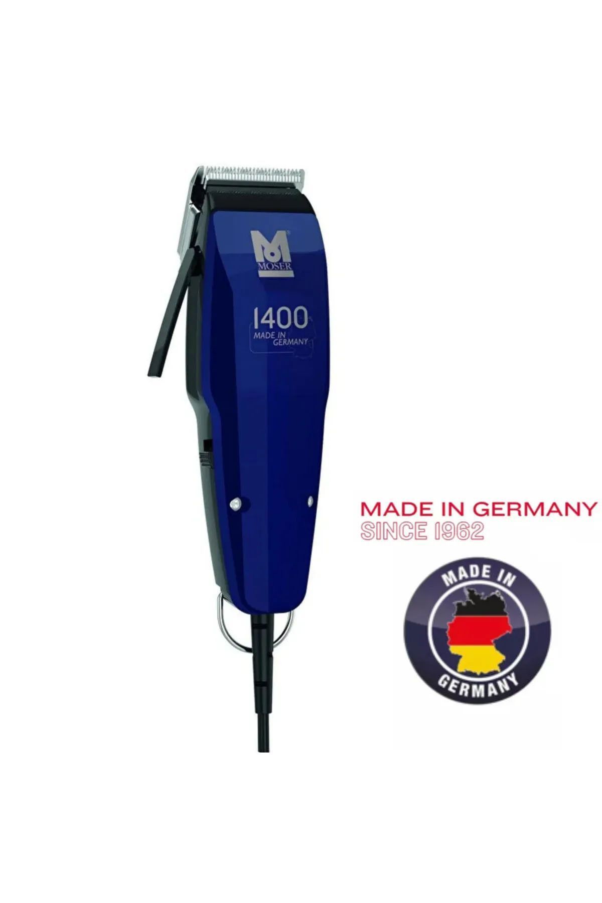 Moser Profesyonel 1400 Edition Mavi Saç Kesme Makinesi Germany