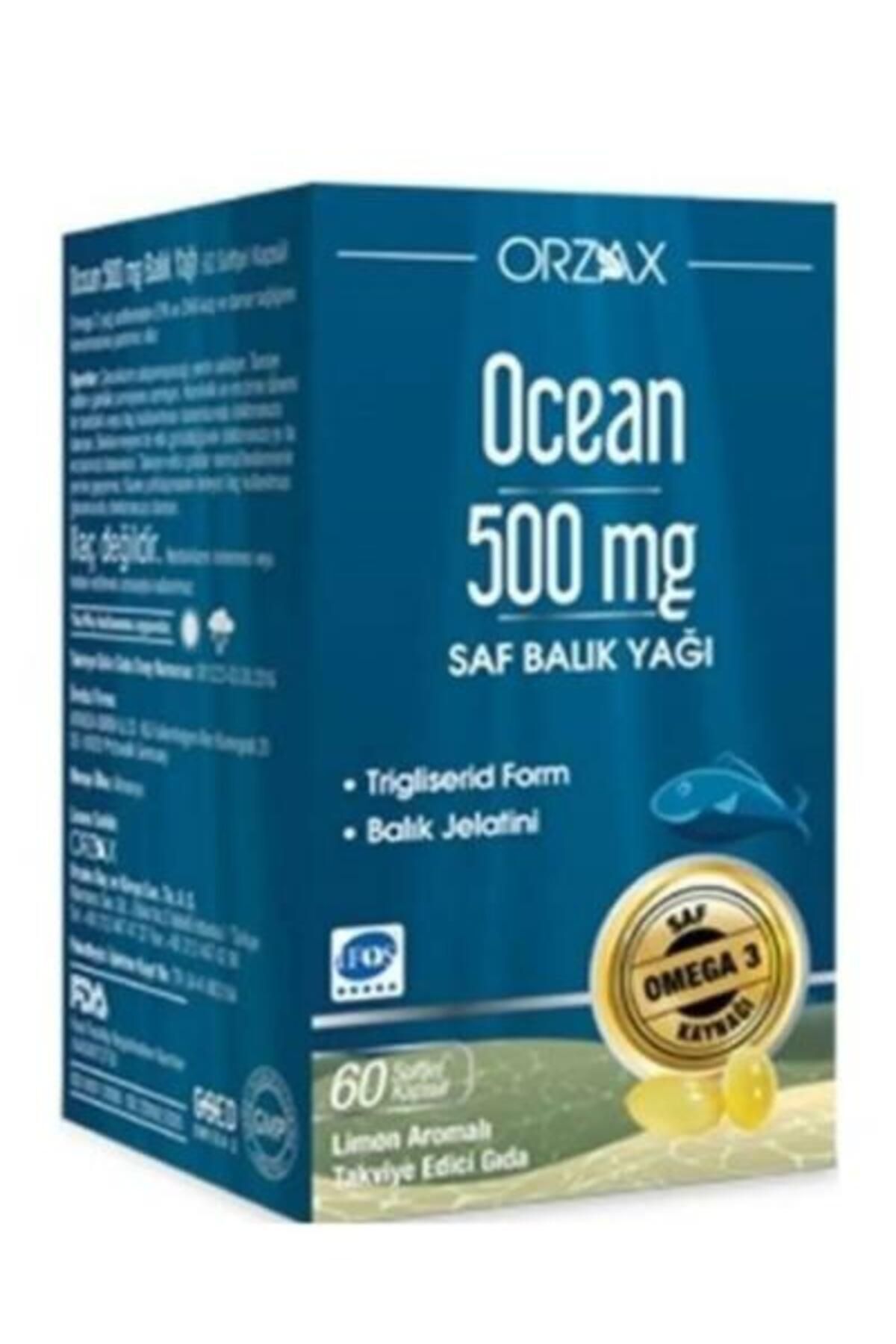 Ocean Plus 500 Mg 60 Kapsül