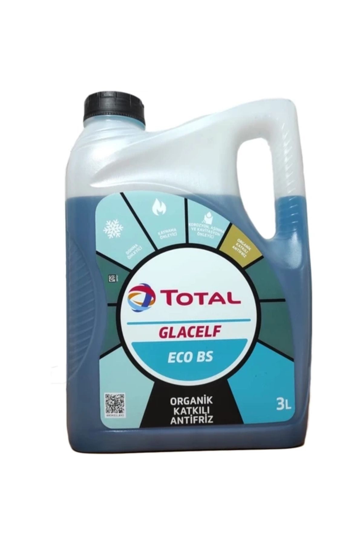 Total Glacelf Eco Bs Organik Katkılı Antifriz 3 L Üretim Yılı : 2022