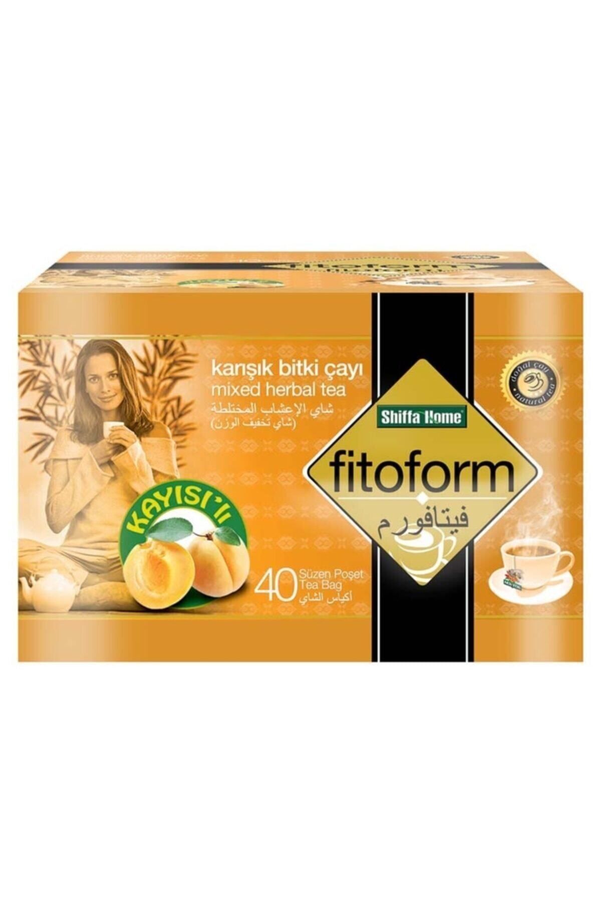 Maraş Yöresel Shiffa Home Fitoform Karışık Bitki Çayı 40 Lı Paket