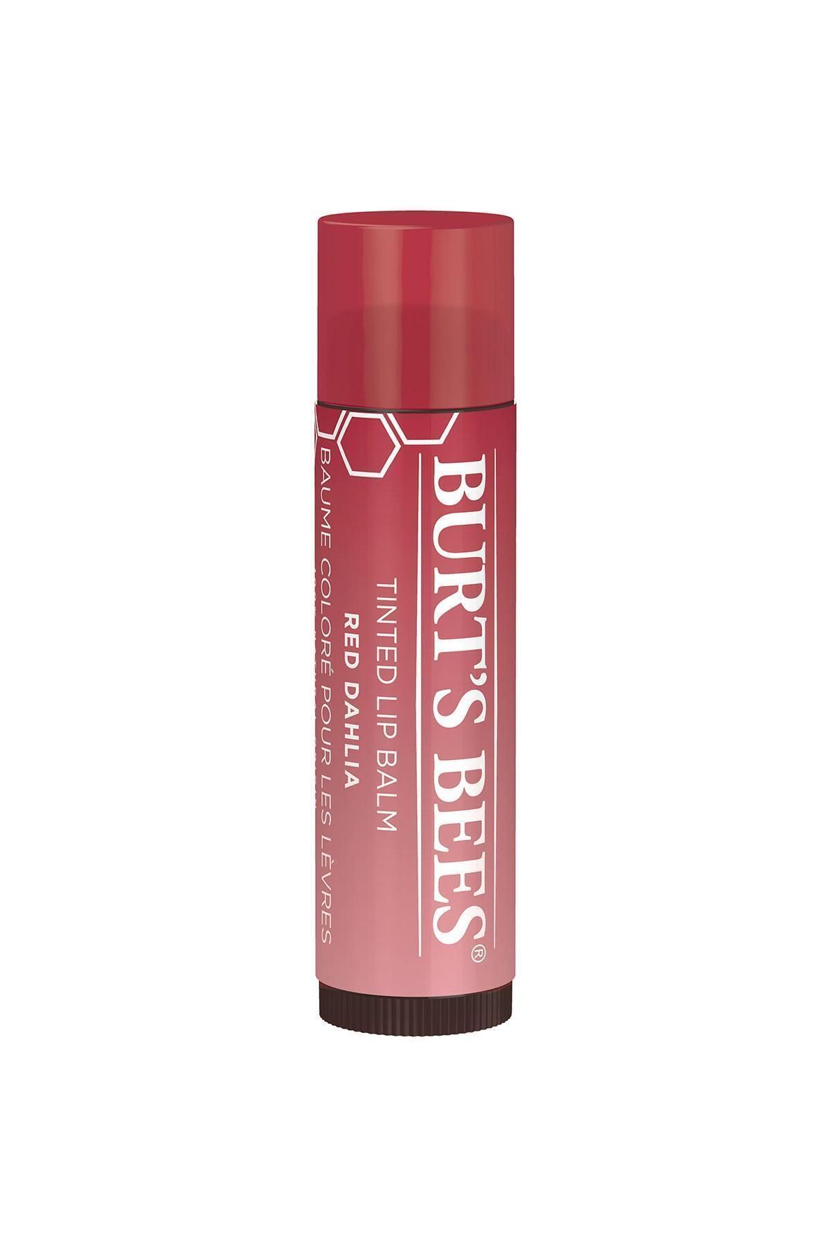 Burt's Bees Renkli Dudak Bakım Kremi Vişne - Tinted Lip Balm Red Dahlia 4,25 gr