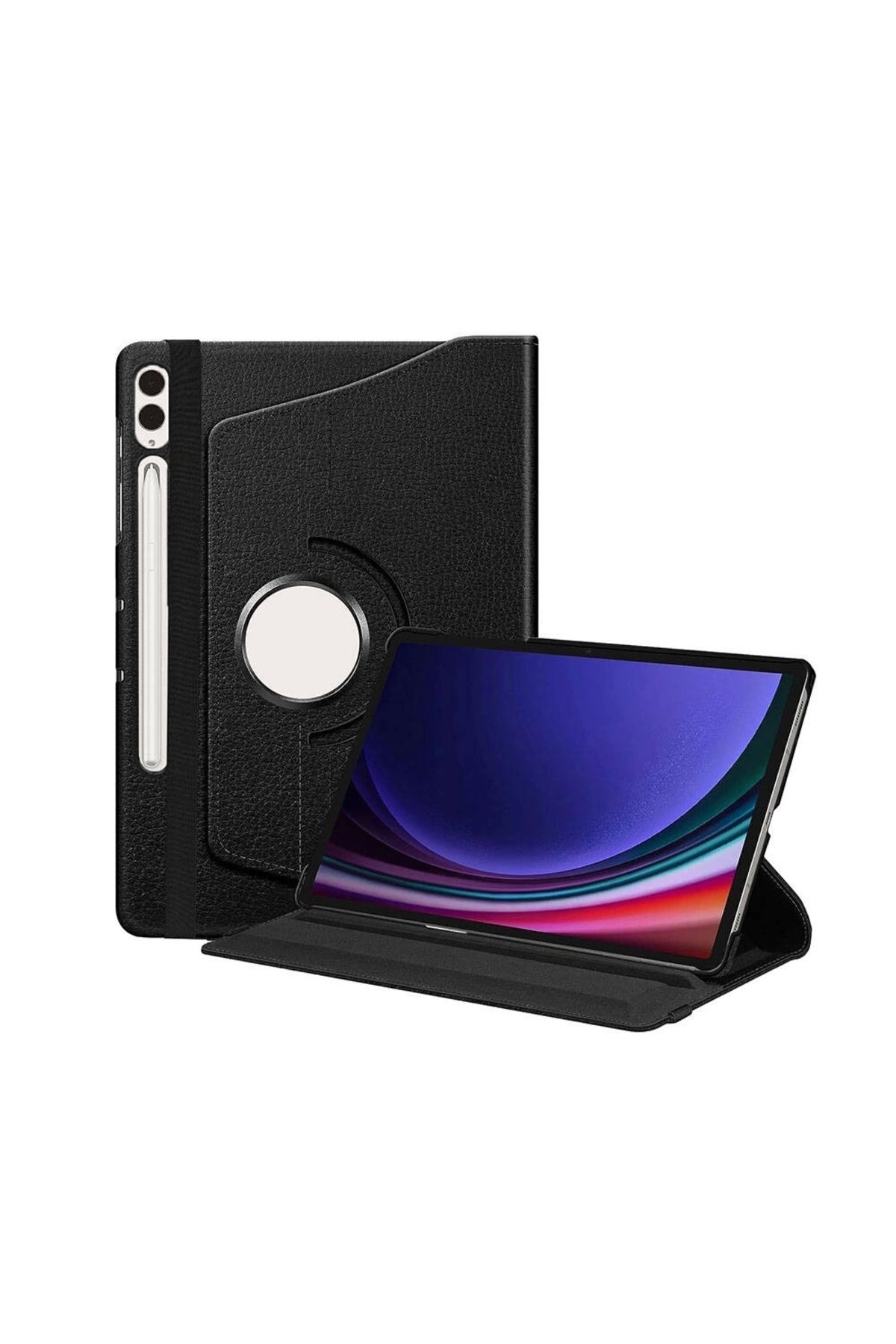 Lopard Samsung Galaxy Tab S9 Plus 360 Dönebilen Standlı Case Kılıf Tablet Kılıfı
