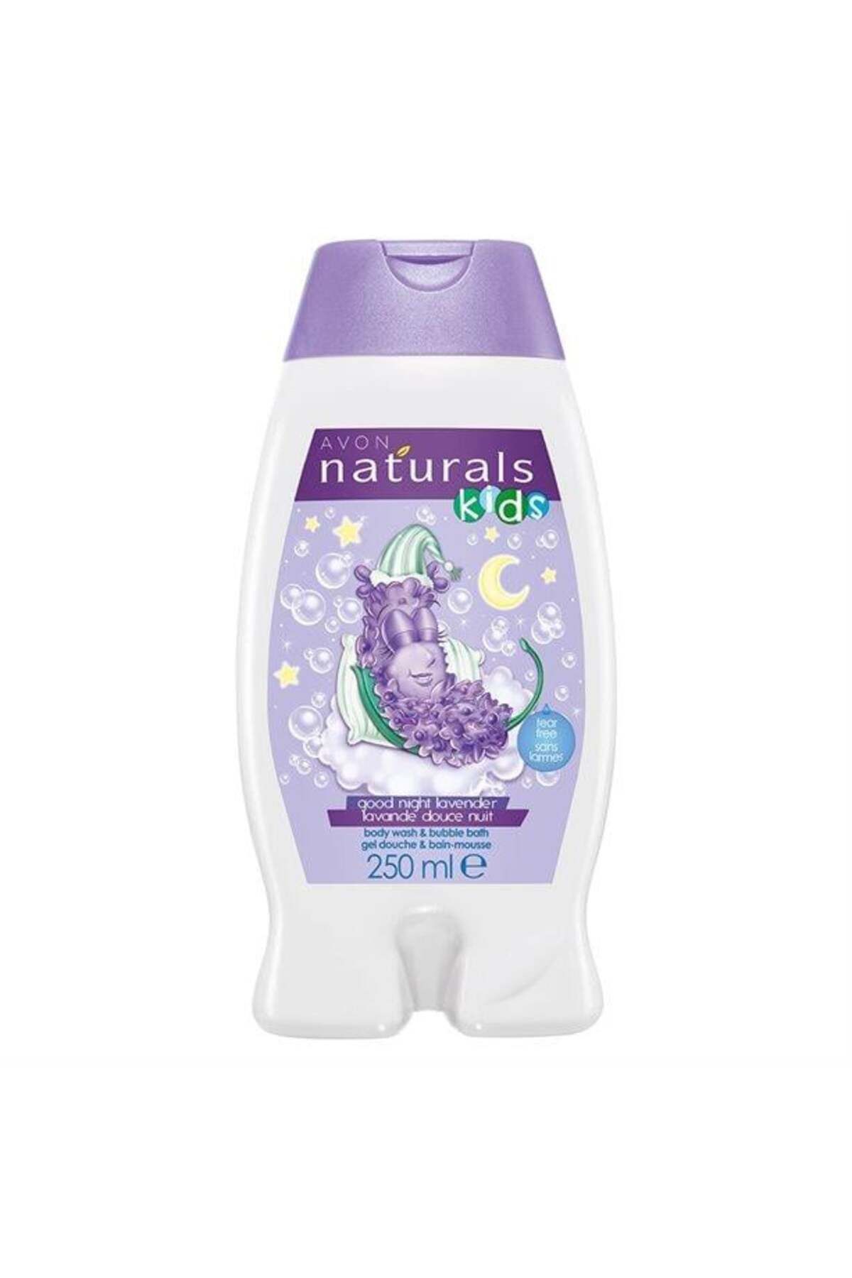Avon Naturals Kids Lavanta Kokulu Vücut Şampuanı & Banyo Köpüğü 250 ml