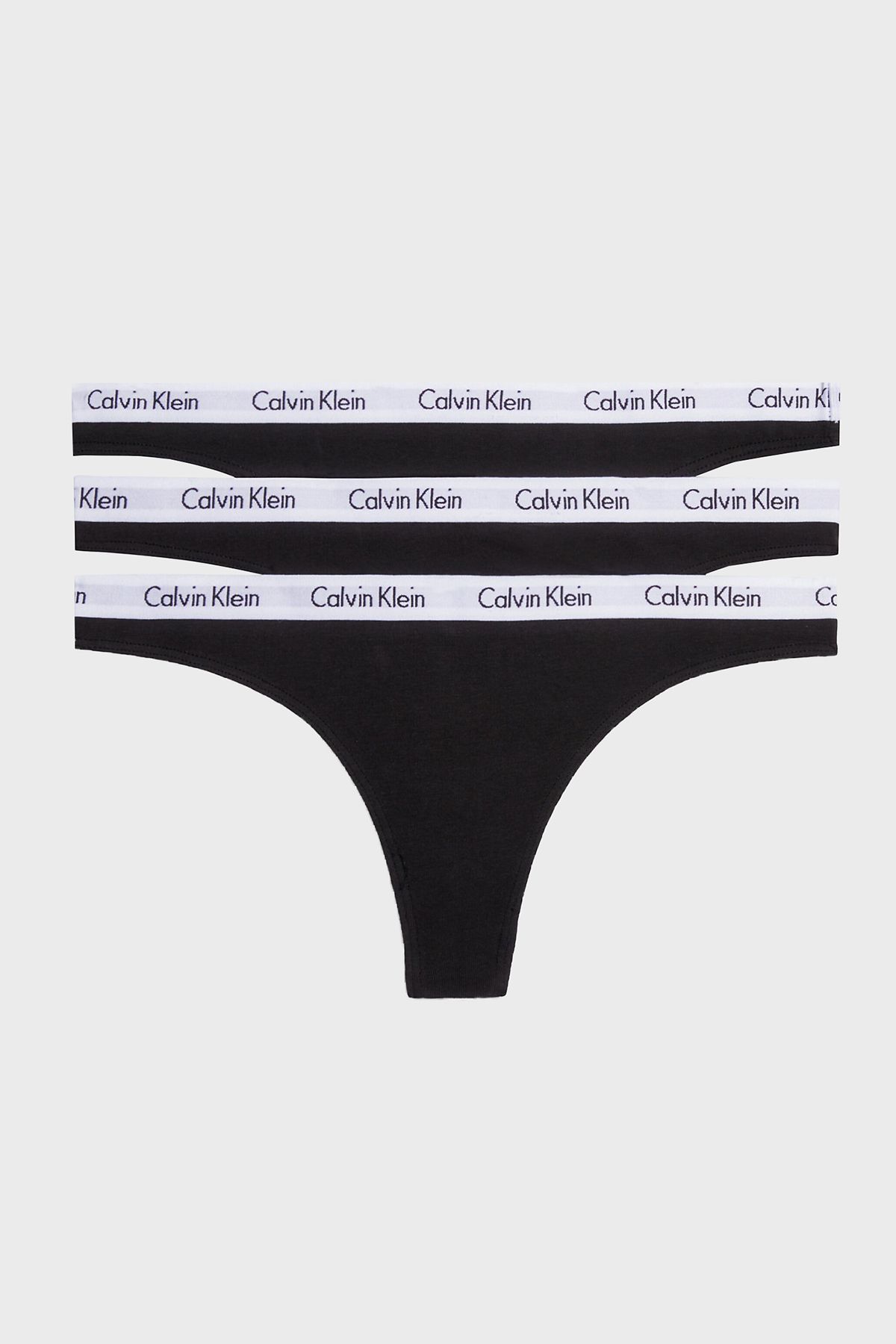 Calvin Klein Kadın Imzalı Bel Bandı Black Külot 000qd3587e-001