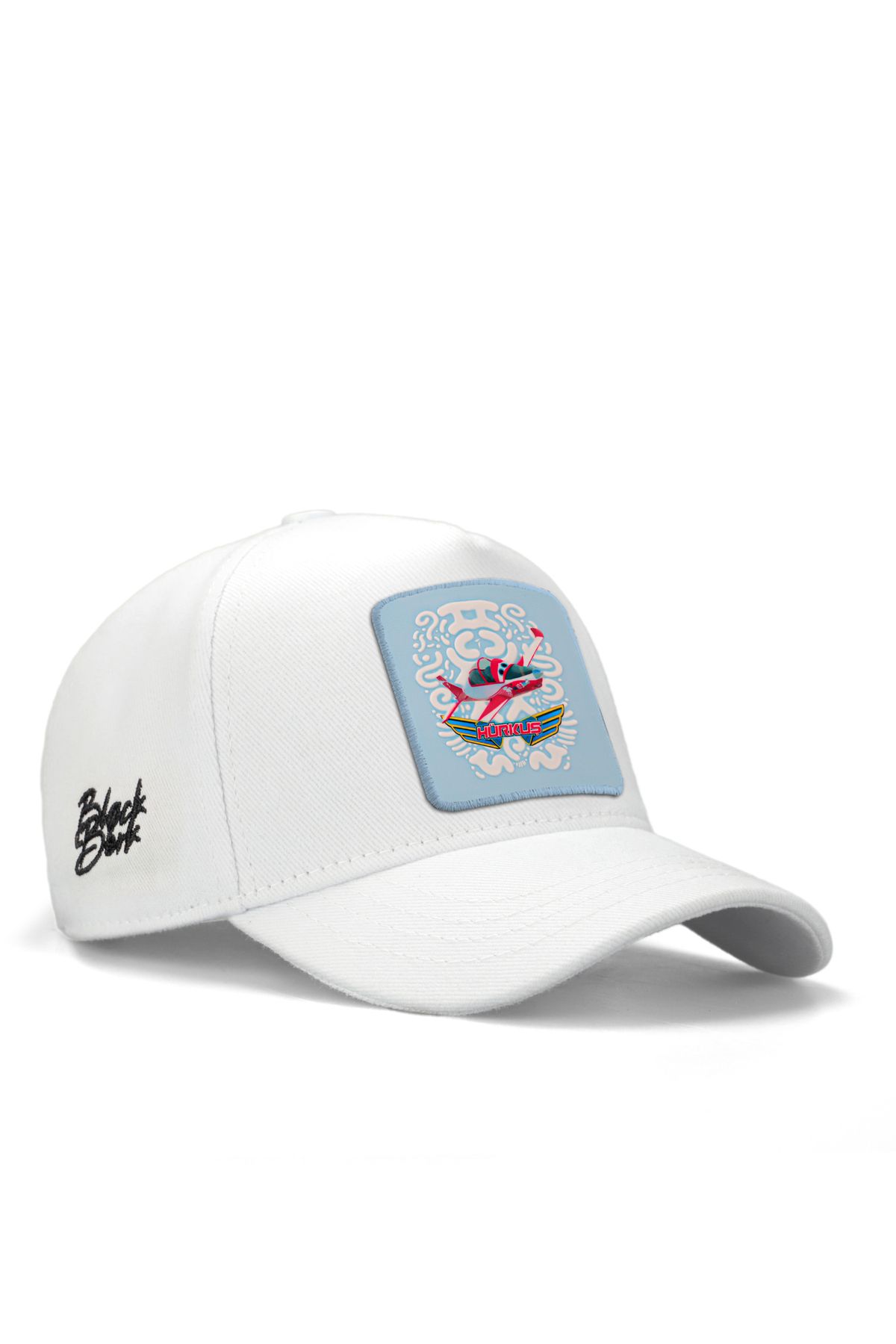 BlackBörk V1 Baseball Bulut Hürkuş Lisanlı Beyaz Çocuk Şapka