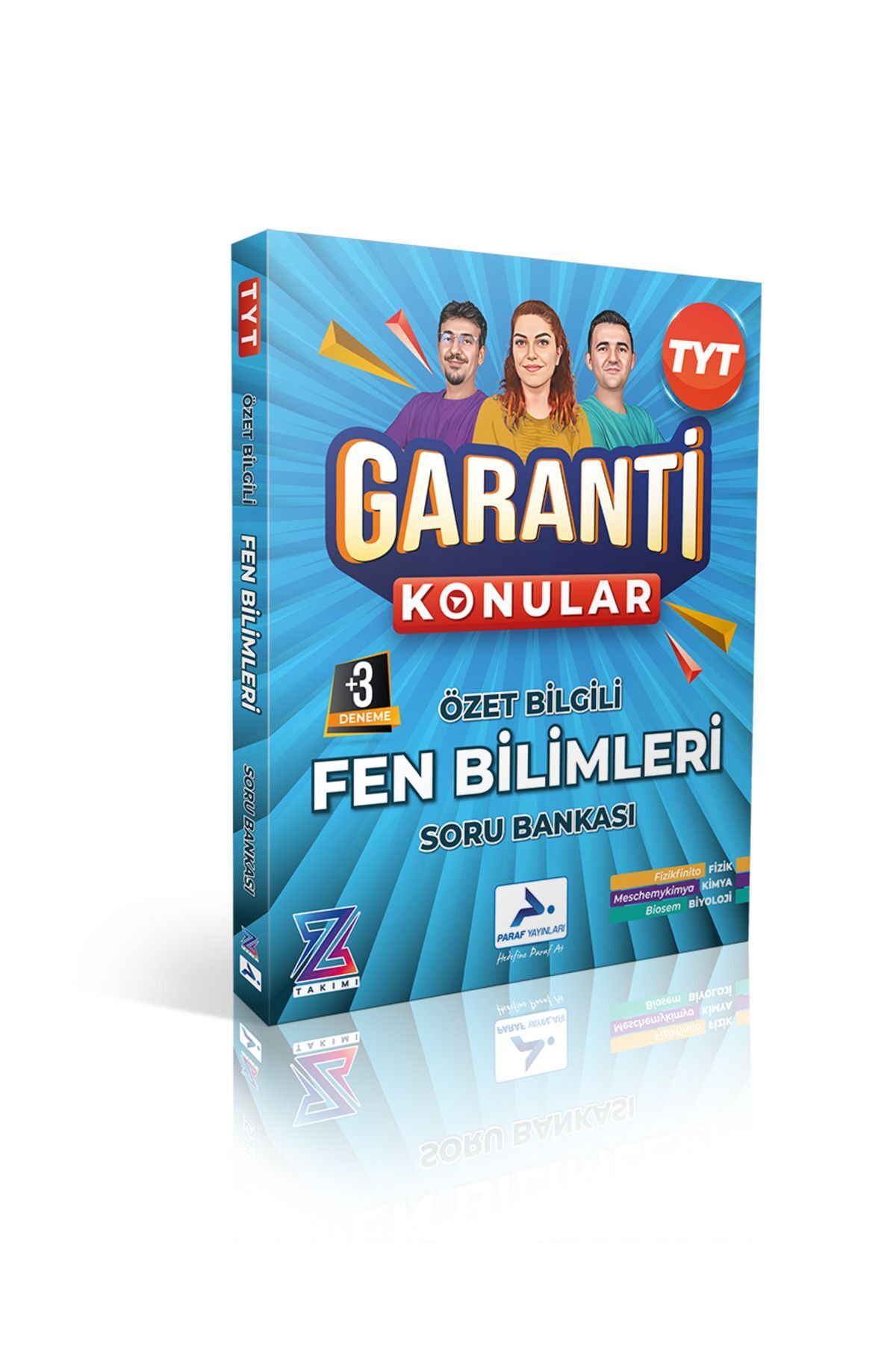 Paraf Yayınları PARAF Z TAKIM TYT FEN BİL.GARANTİ KONULAR SORU B.