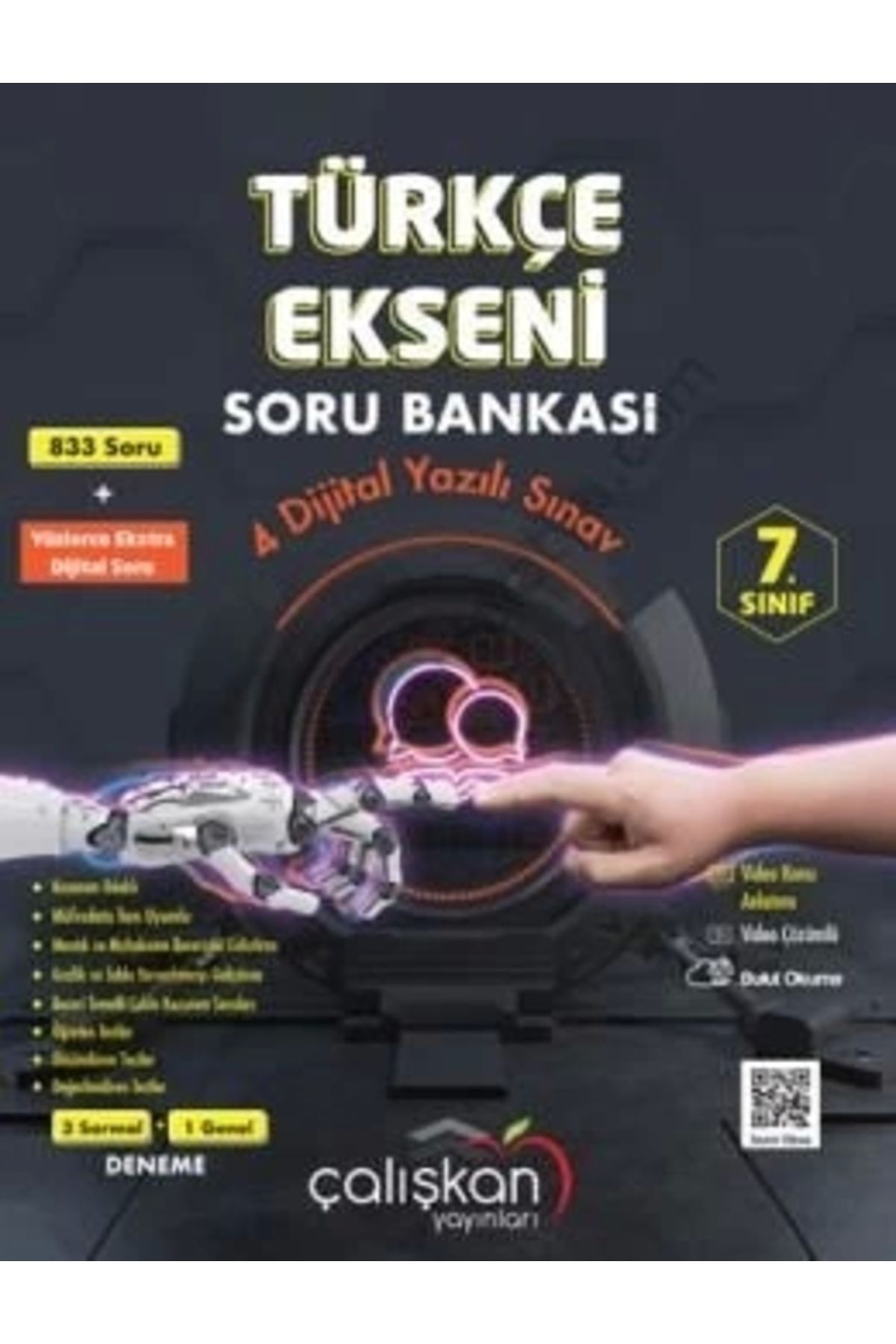 Çalışkan Yayınları 7.sınıf Türkçe Soru Ekseni
