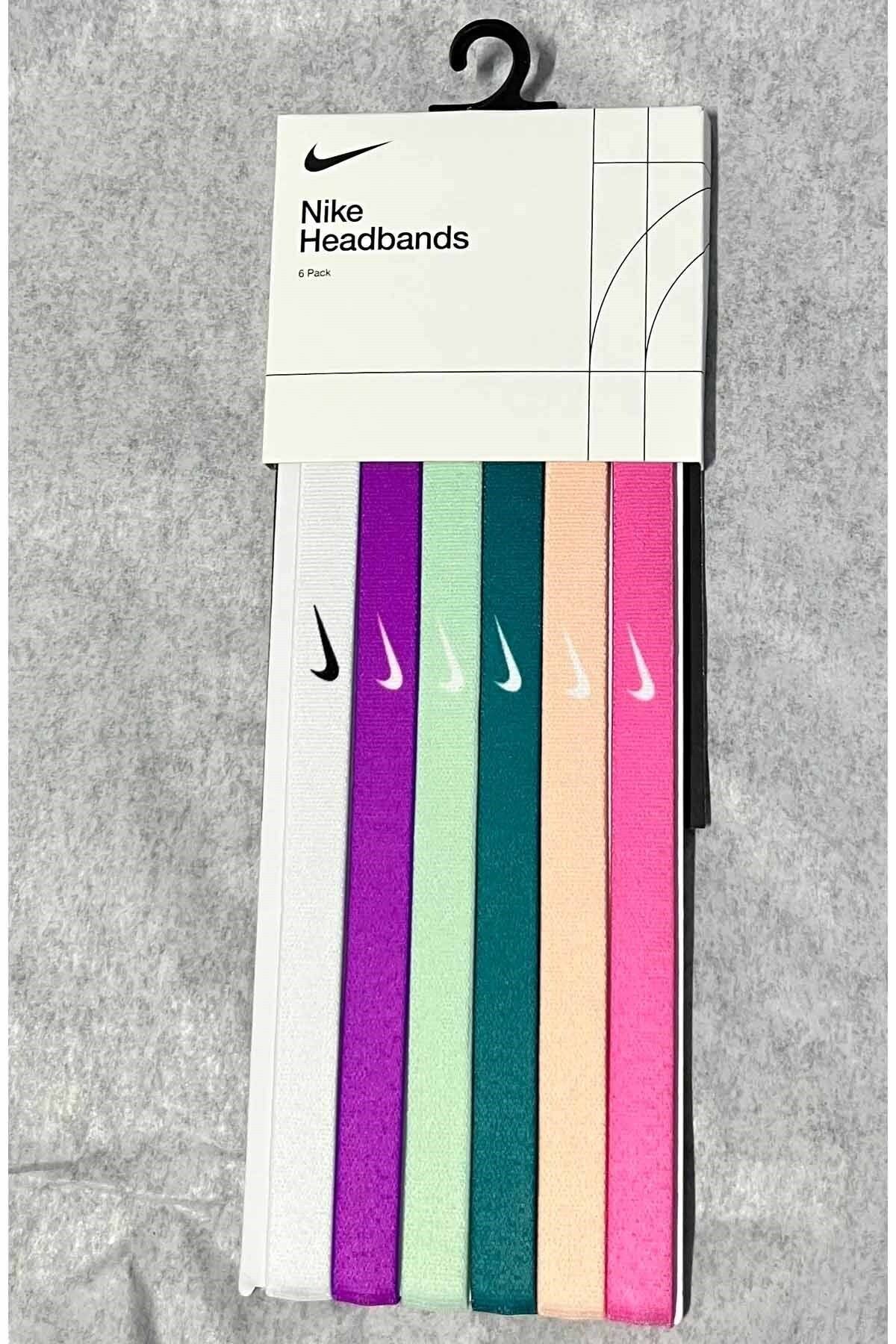Nike Headbands 6pk Printed Unisex Saç Bandı N.000.2545.118.os-çok Renkli