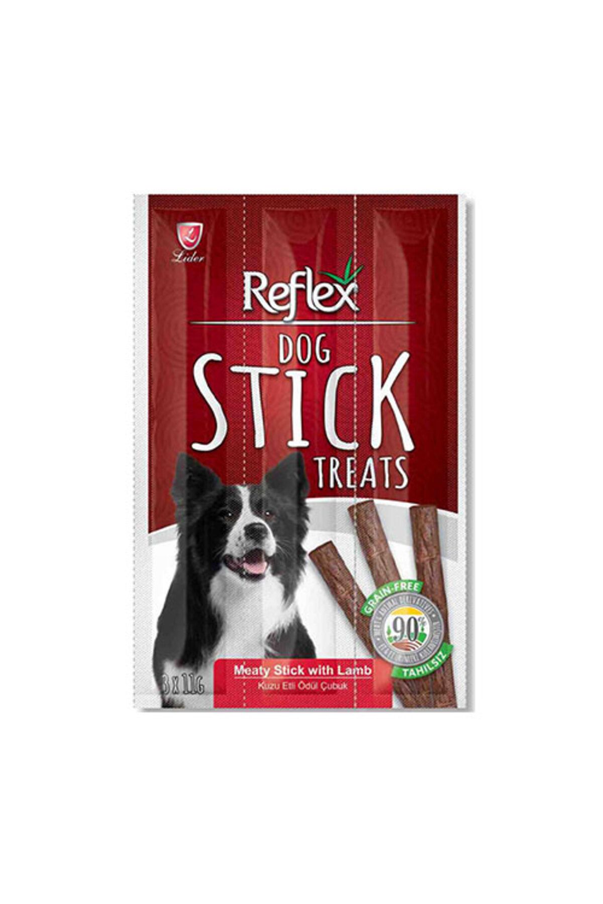 Reflex Stick Kuzulu Tahılsız Köpek Ödül Çubuğu 3x11 gr