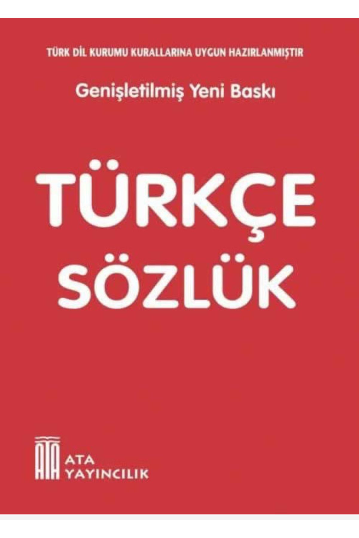 Ata Yayıncılık Türkçe Sözlük (PLASTİK KAPAK)