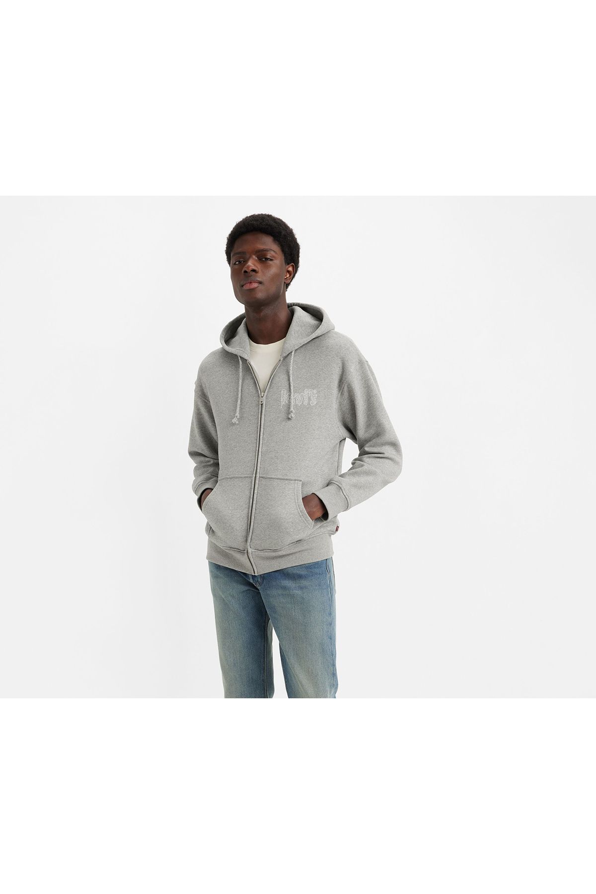 Levi's Relaxed Graphic Zip-up Hoodie
