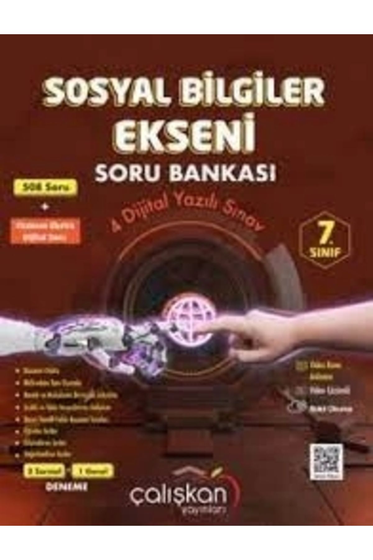 Çalışkan Yayınları 7.sınıf Sosyal Bilgiler Soru Ekseni