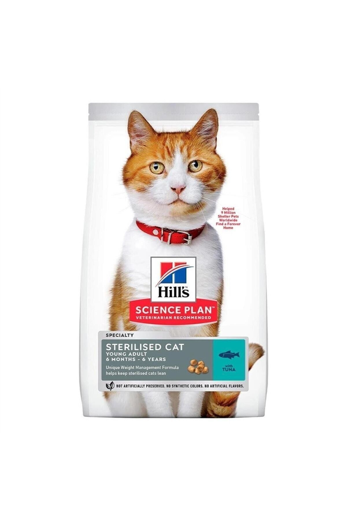 Hill's Sterilised Ton Balıklı Kısırlaştırılmış Yetişkin Kedi Maması 10 Kg