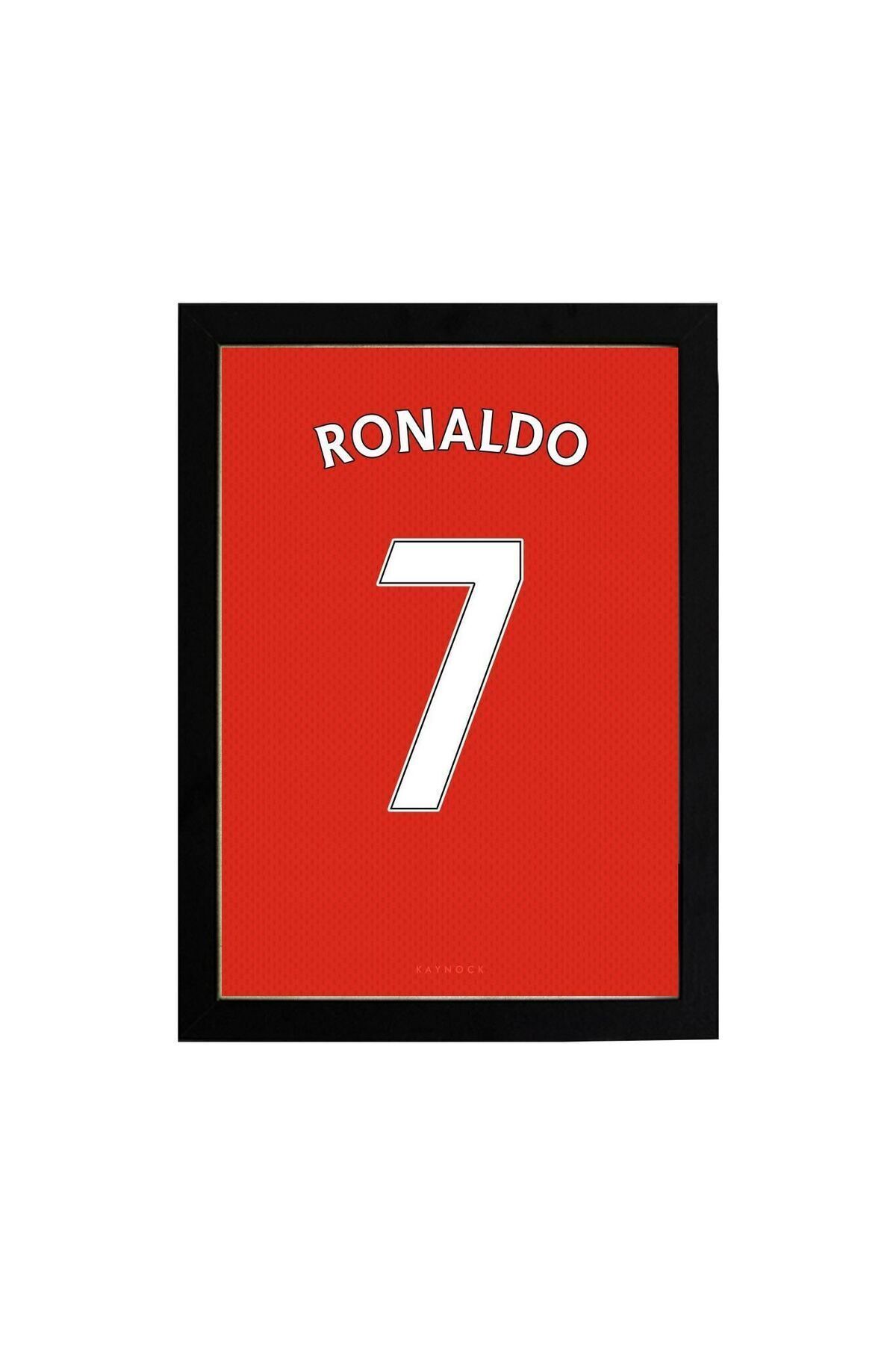 KAYNOCK Cristiano Ronaldo 7, Manchester United, Premier League, Futbol, Poster Tablo