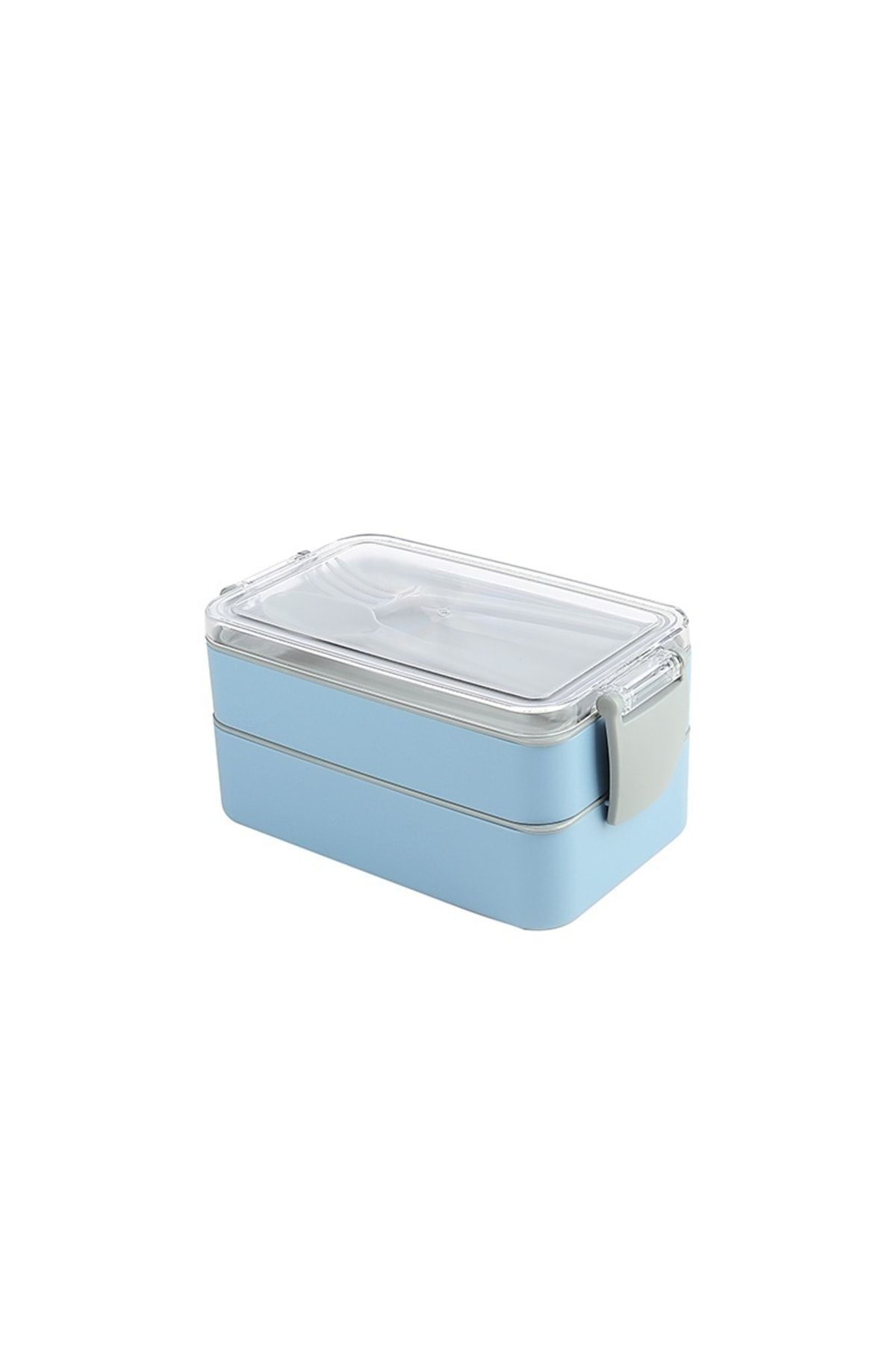 Titiz Plastik Titiz Ap-9477 Fely Iki Bölmeli Beslenme Kabı Seti - Mavi
