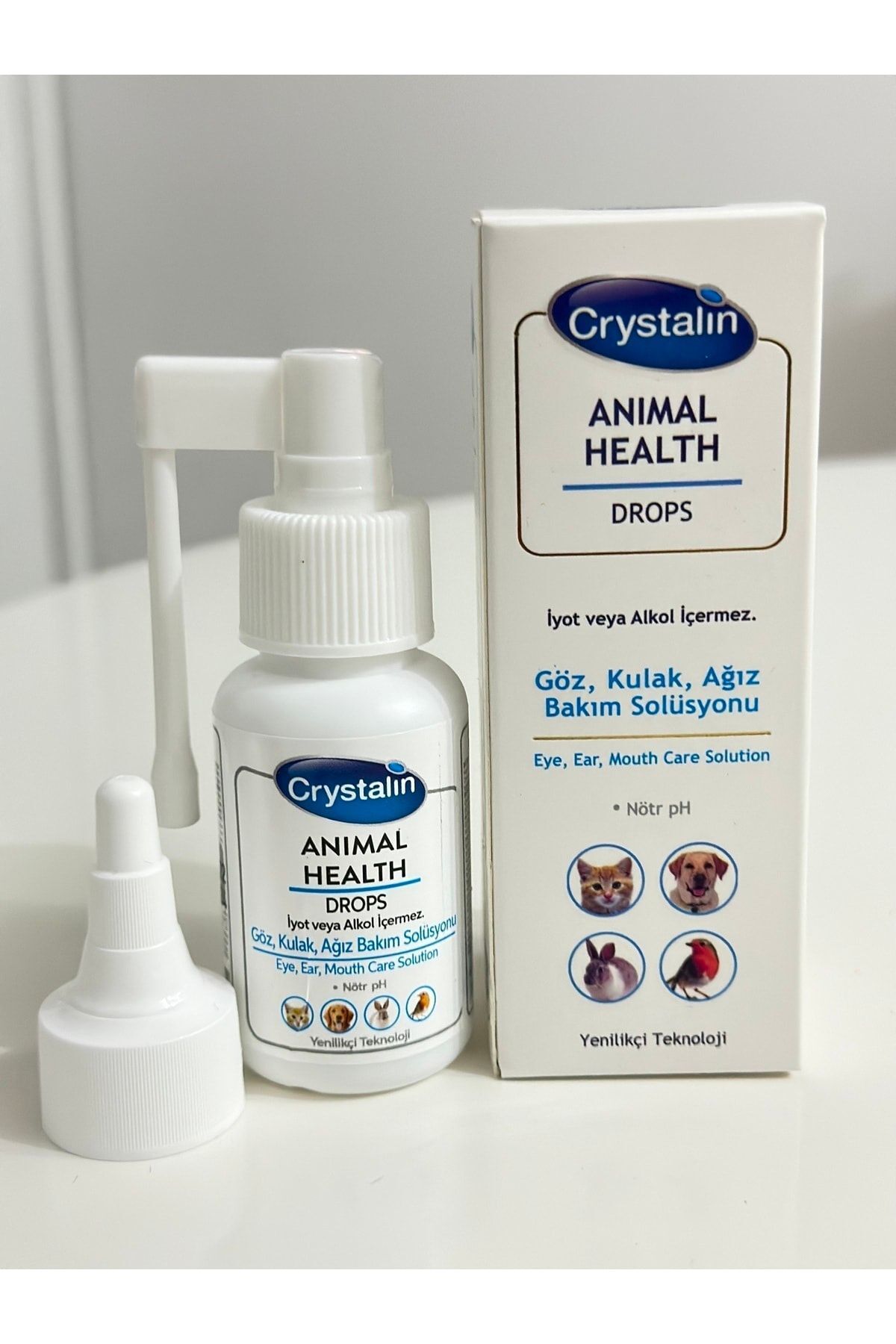 Crystalin Animal Health 50 Ml Antiseptik Dezenfektan