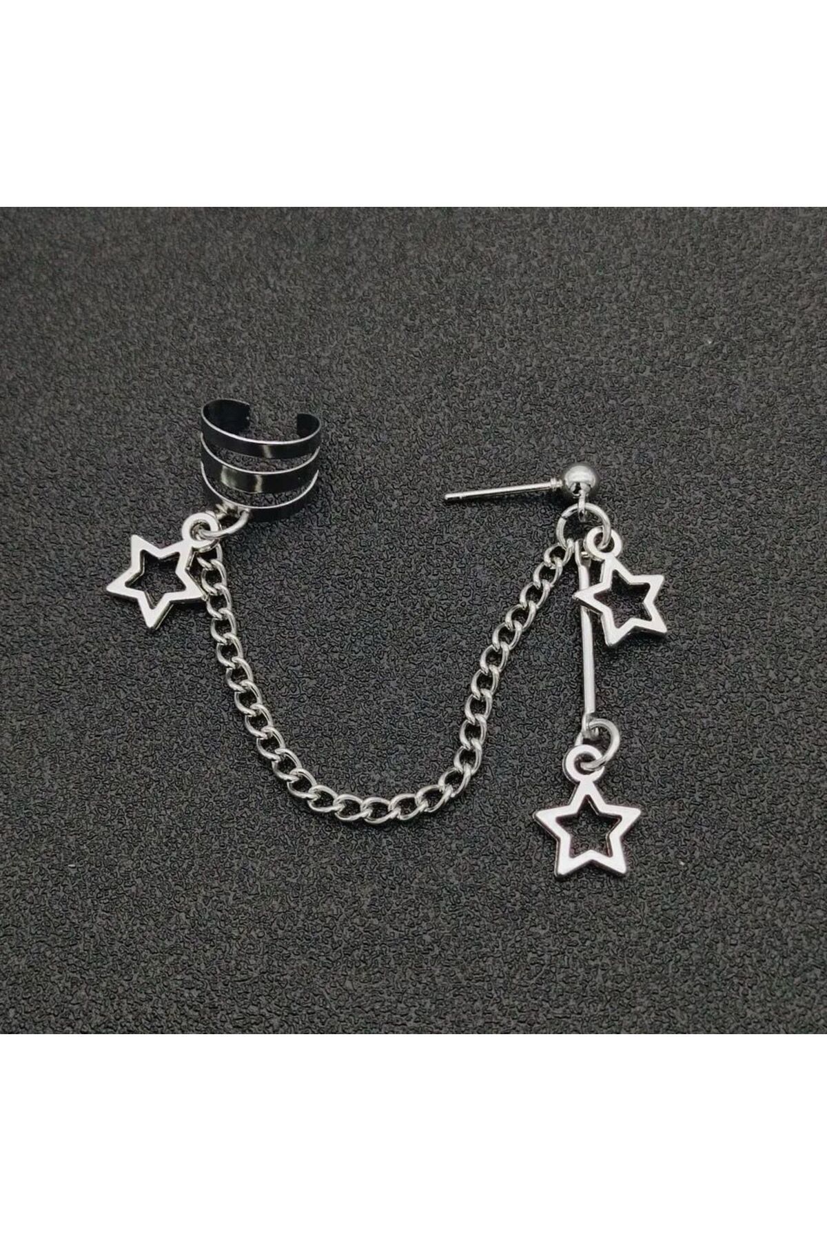 oldskoolbutik Yıldız Tek Kulak Küpe