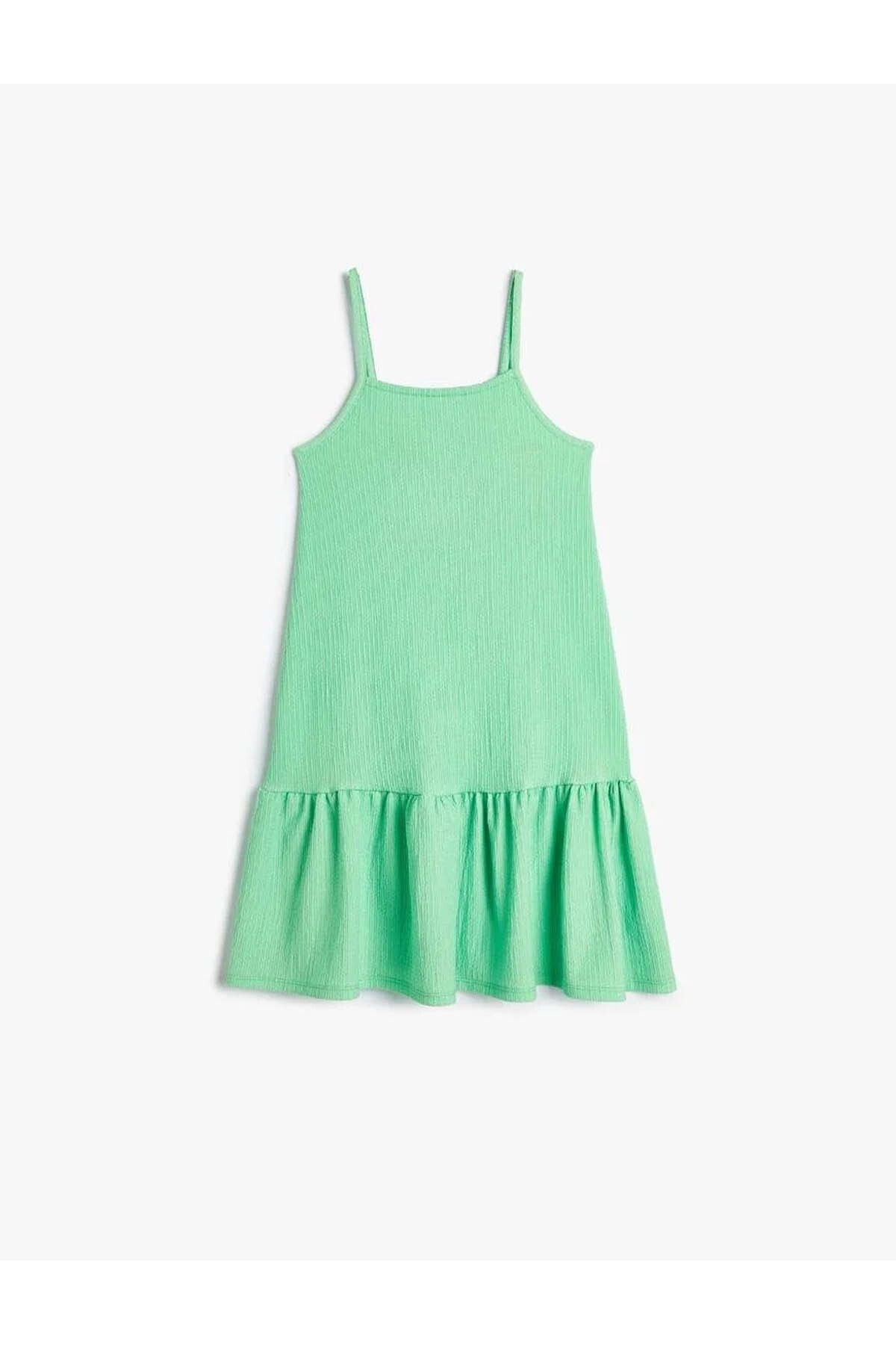 Koton Kadın Elbise Yeşil 4skg80043ak