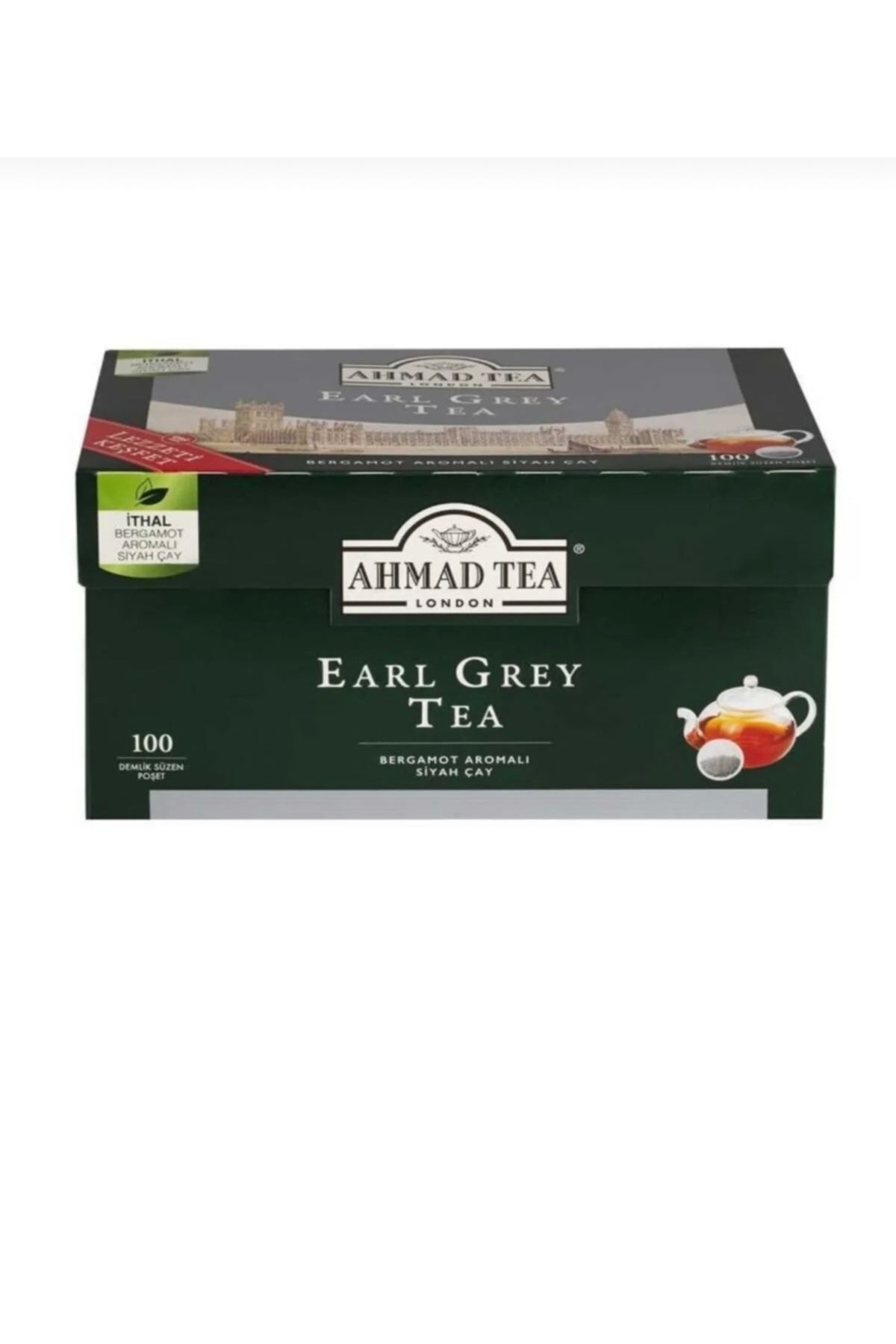 Ahmad Tea EARLY GREY TEA 100 ADET DEMLİK POŞET