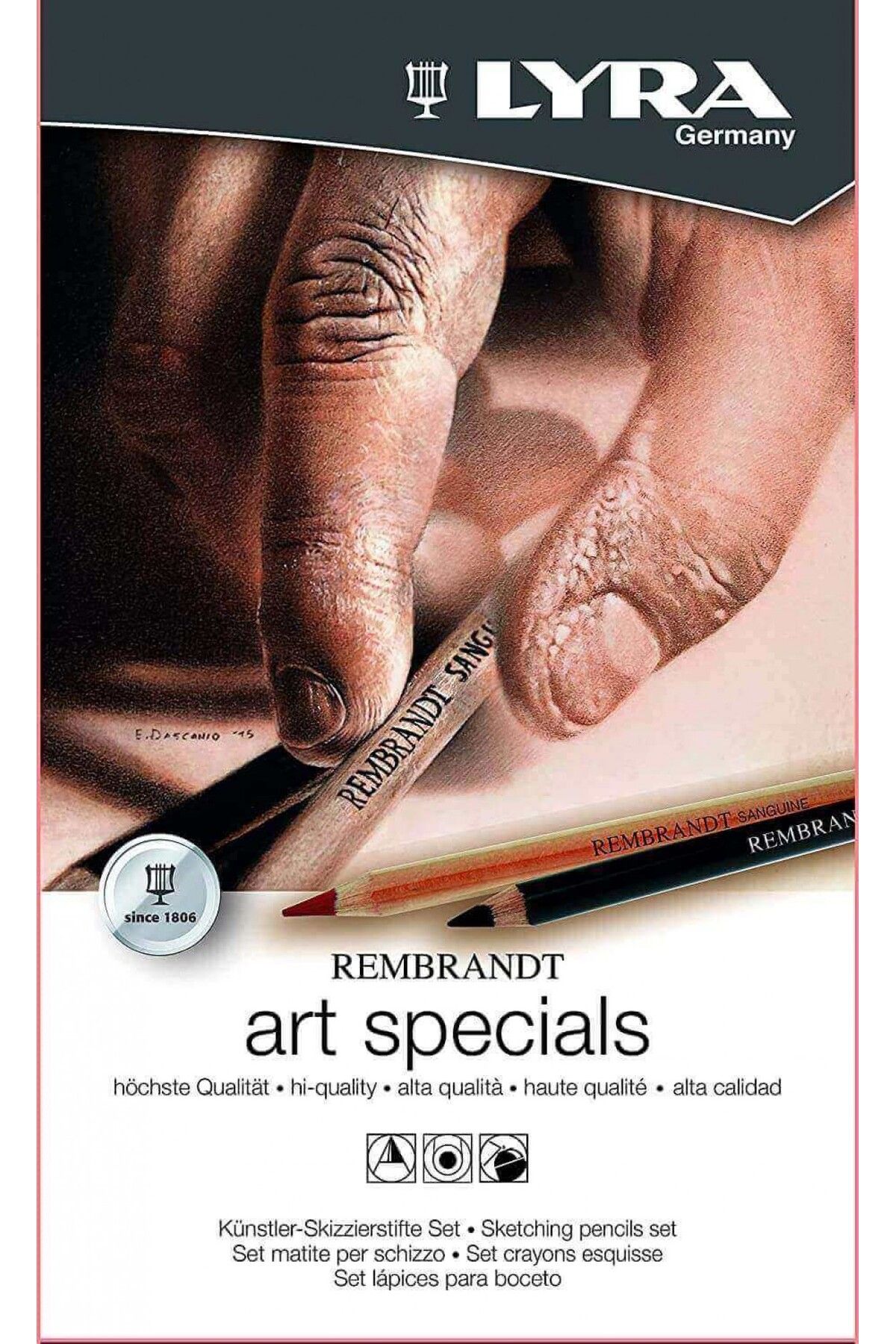 Lyra Rembrandt Art Specials 12'li Eskiz Çizim Seti / L2051120