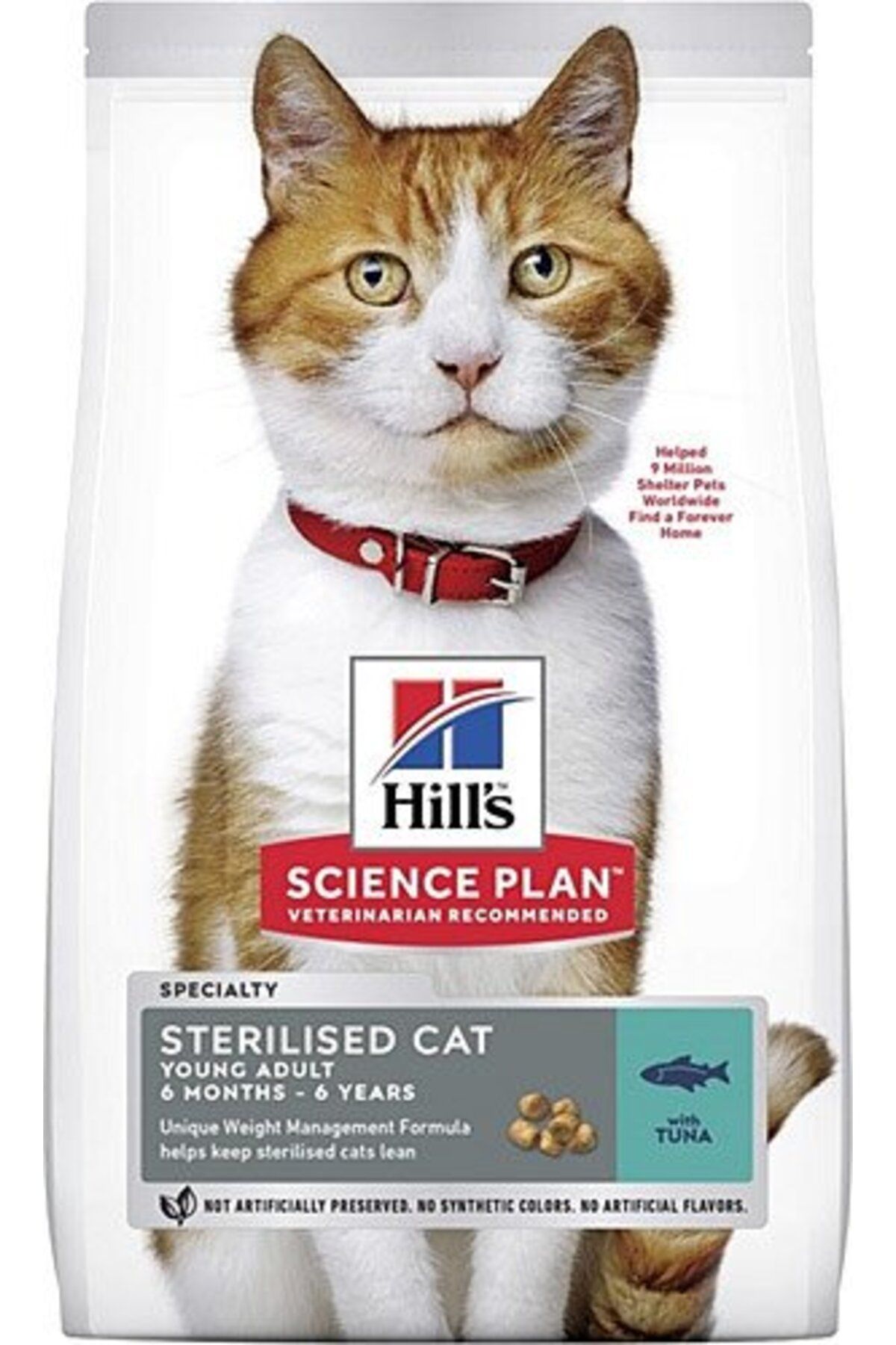 Hill's Sterilised Ton Balıklı Kısırlaştırılmış Yetişkin Kedi Maması 1.5 Kg