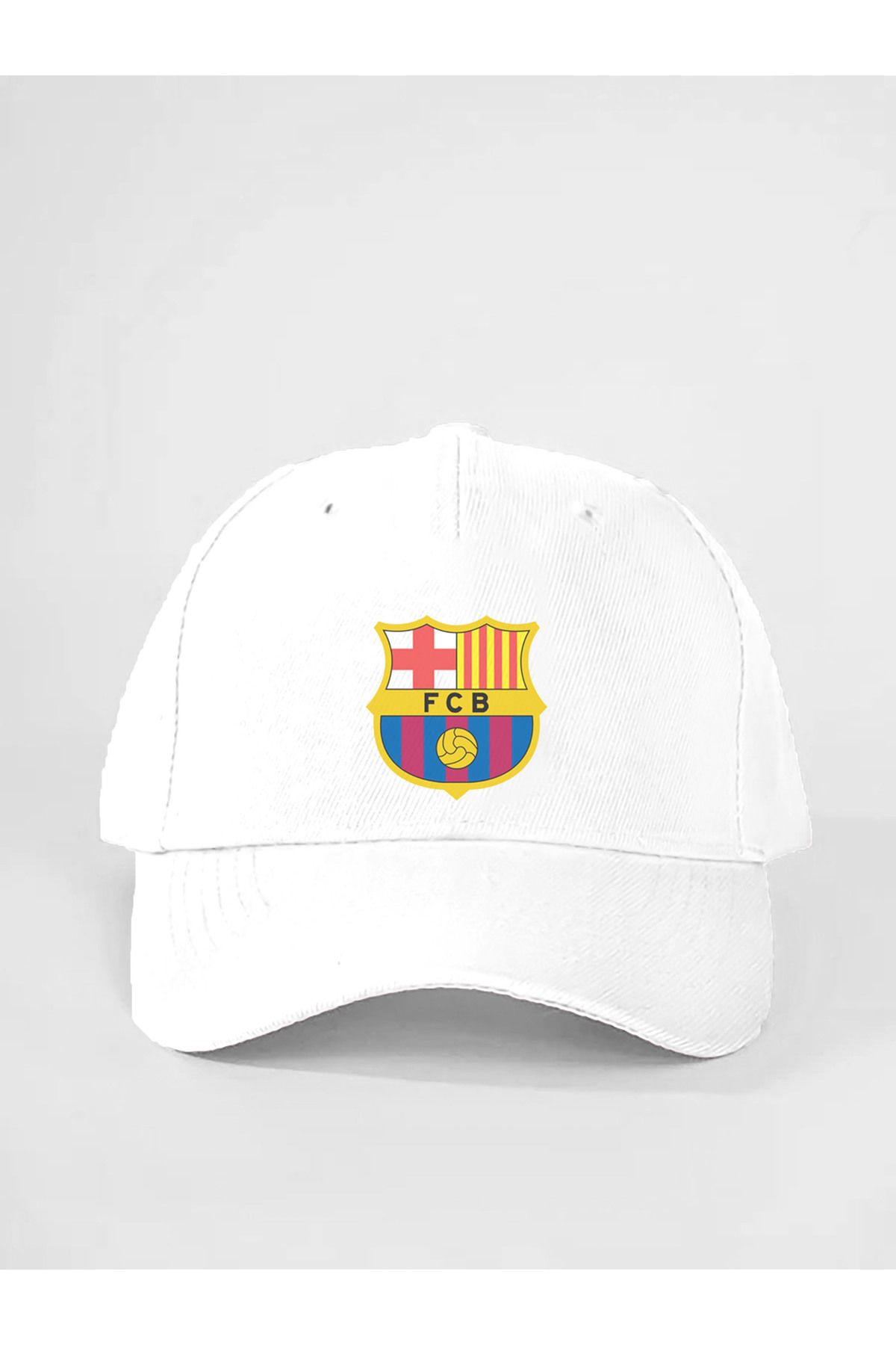 Darkia Barcelona Futbol Takımı Baskılı Arkası Cırtlı Ayarlanabilir Erkek-Kadın Spor Şapka