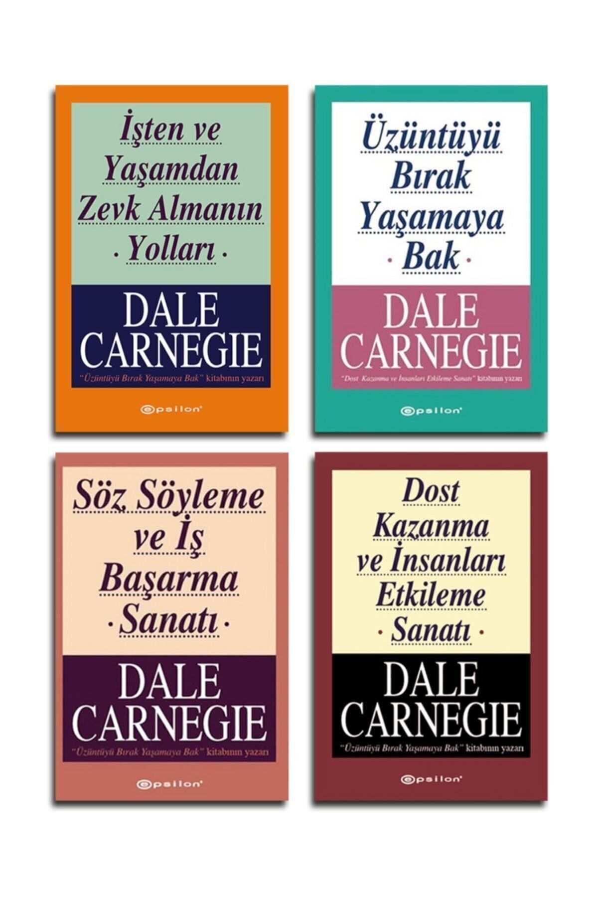 Epsilon Yayınevi Dale Carnegei 4 Kitaplık Set Dale Carnegie