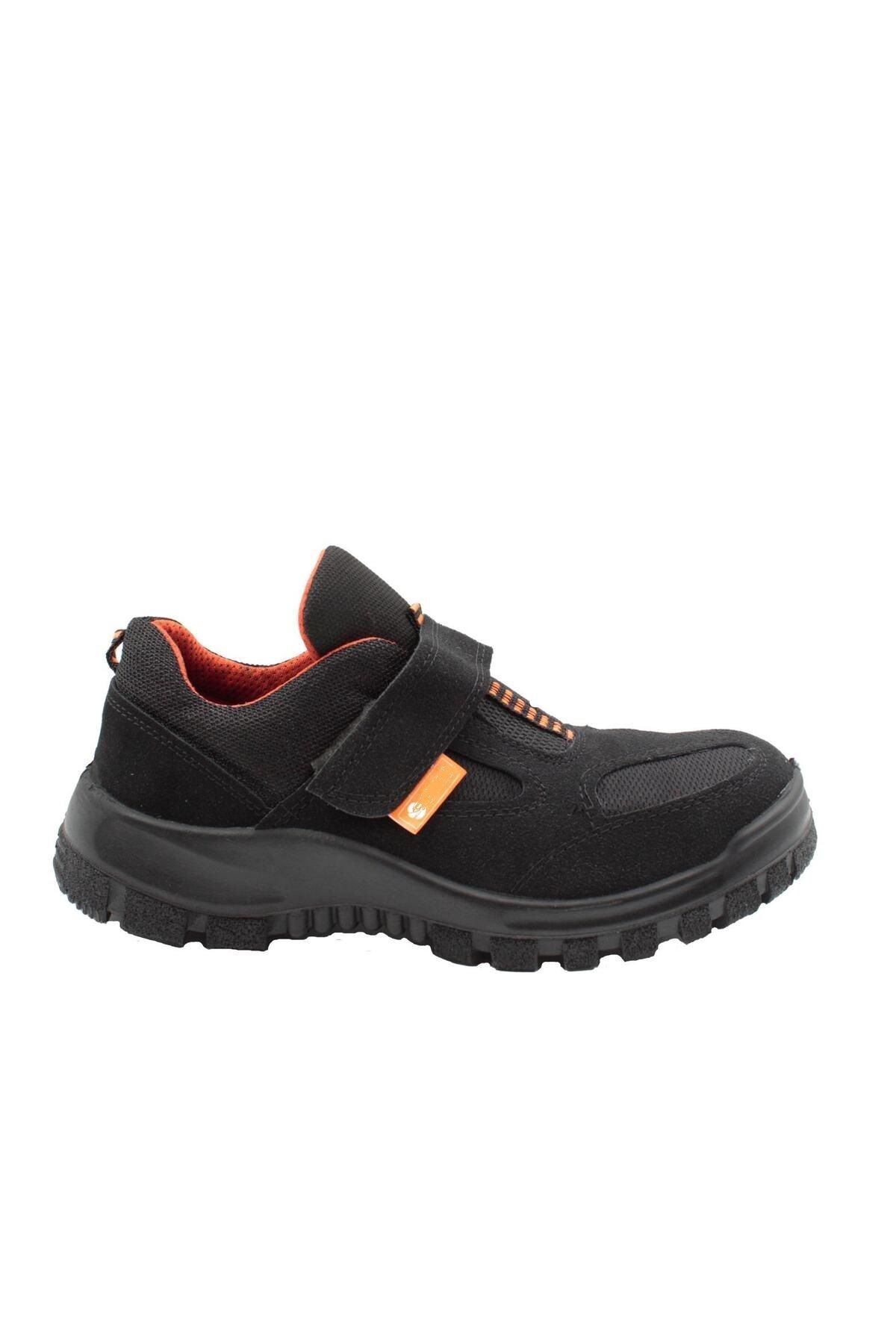 DDK İş Güvenliği Ayakkabısı Çelik Burun Süet Siyah S1