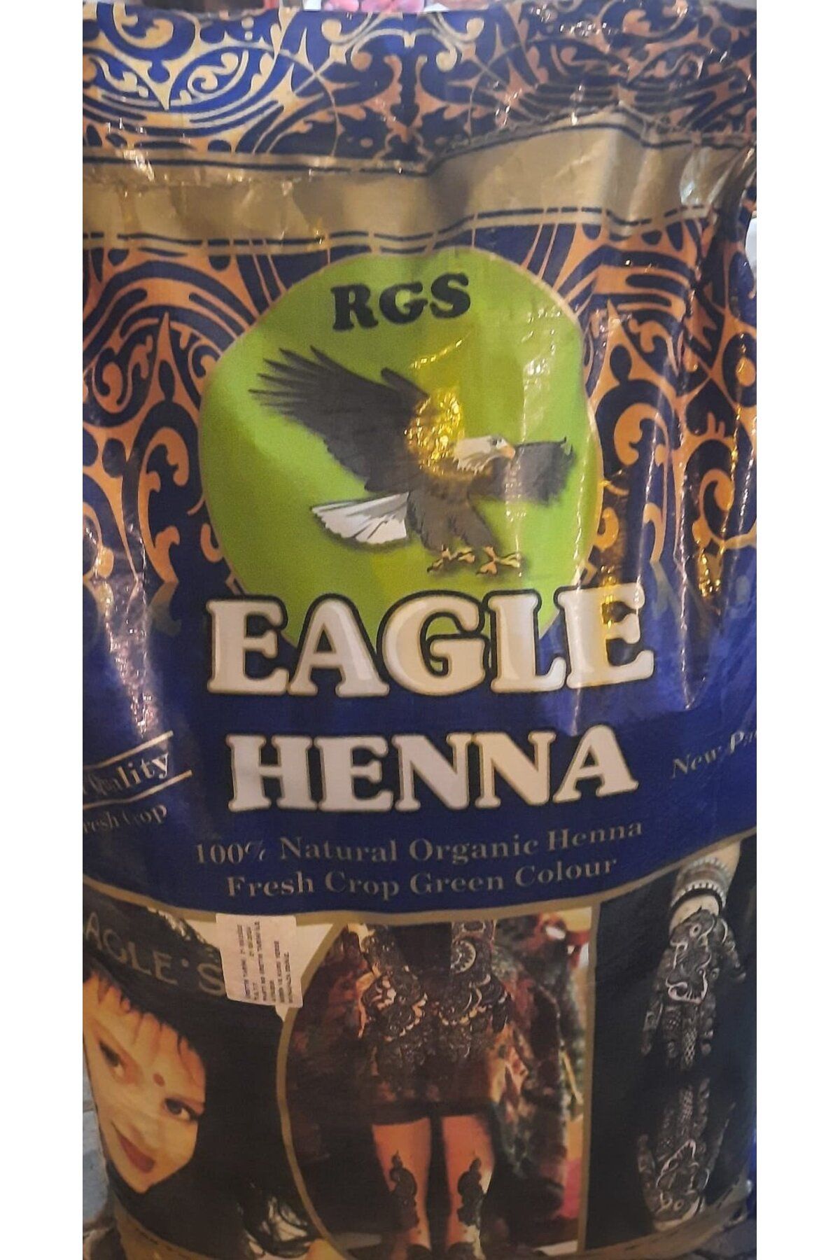 Eagle Rgs Henna Kına, El Kınası, 500 gr Saç Kınası
