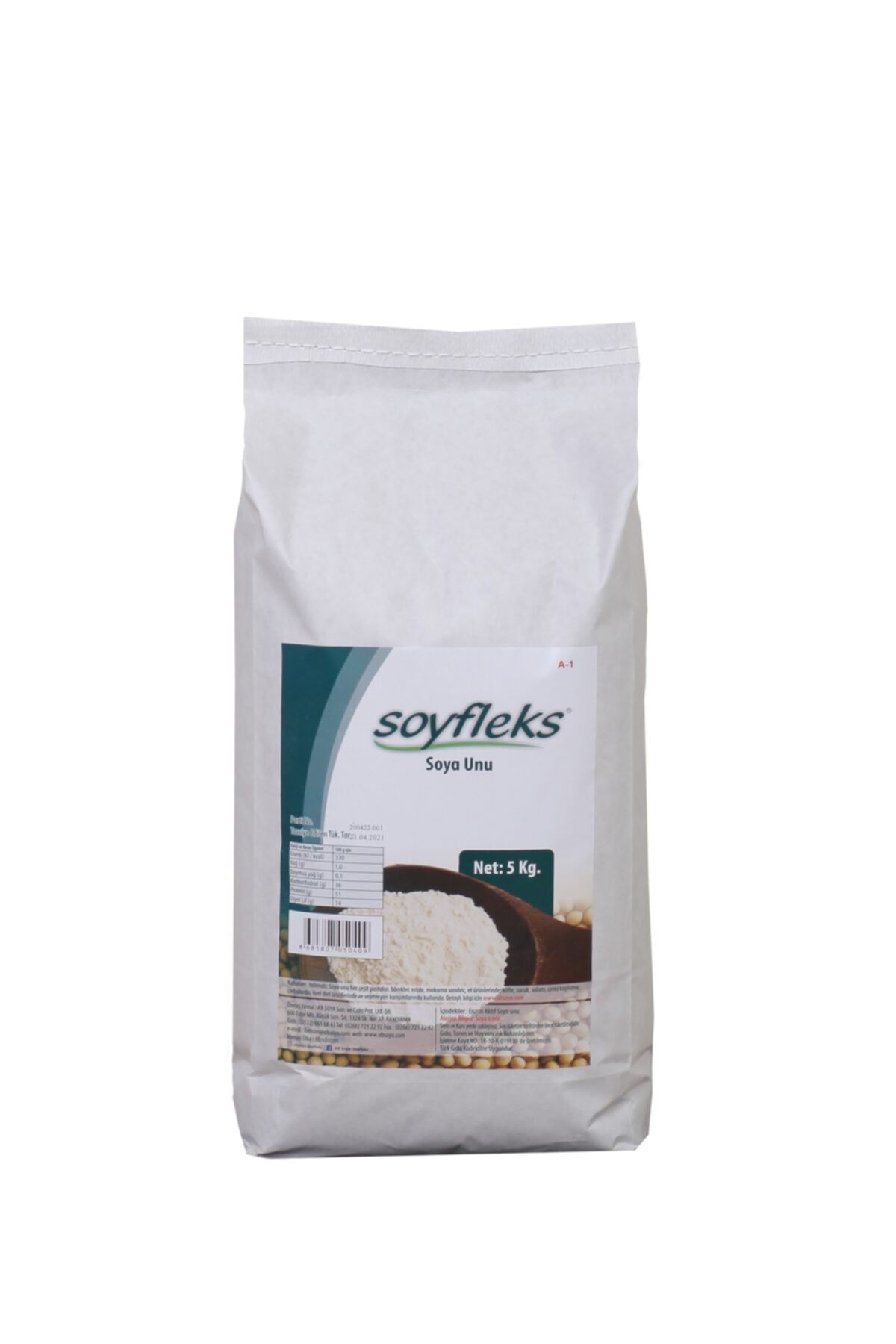 Soyfleks Yağsız Soya Unu 5 Kg