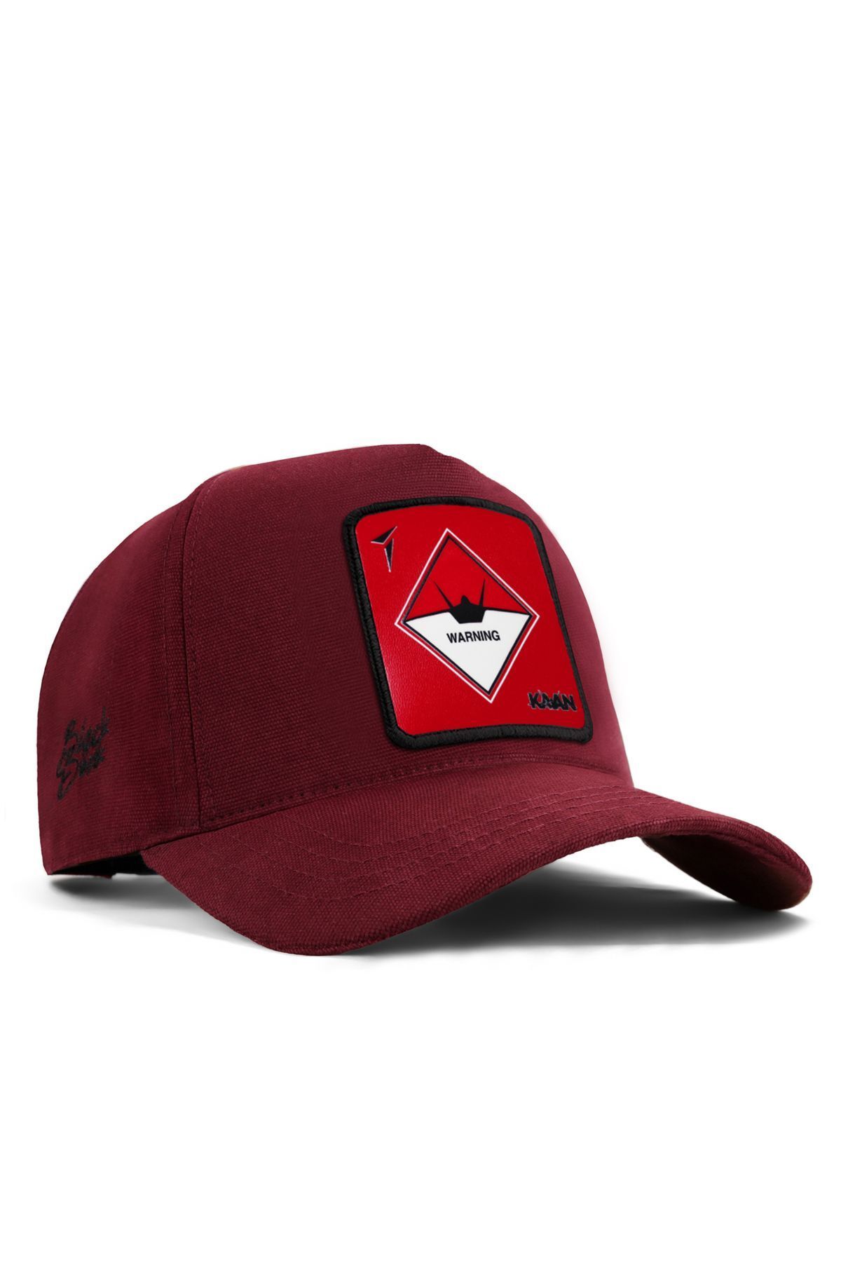 BlackBörk V1 Baseball Dikkat Kaan Lisanlı Bordo Şapka