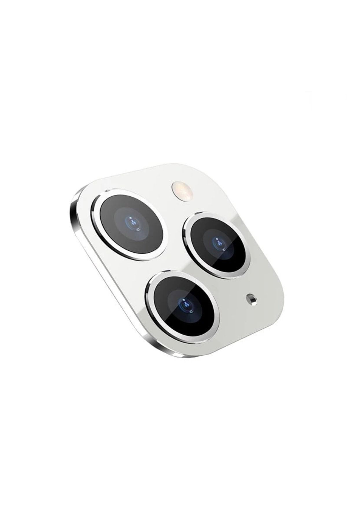 JUNGLEE İphone X-xs-xs Max I Iphone 11 Pro Ya Çeviren Kamera Lensi Dönüştürücü Aparat Beyaz