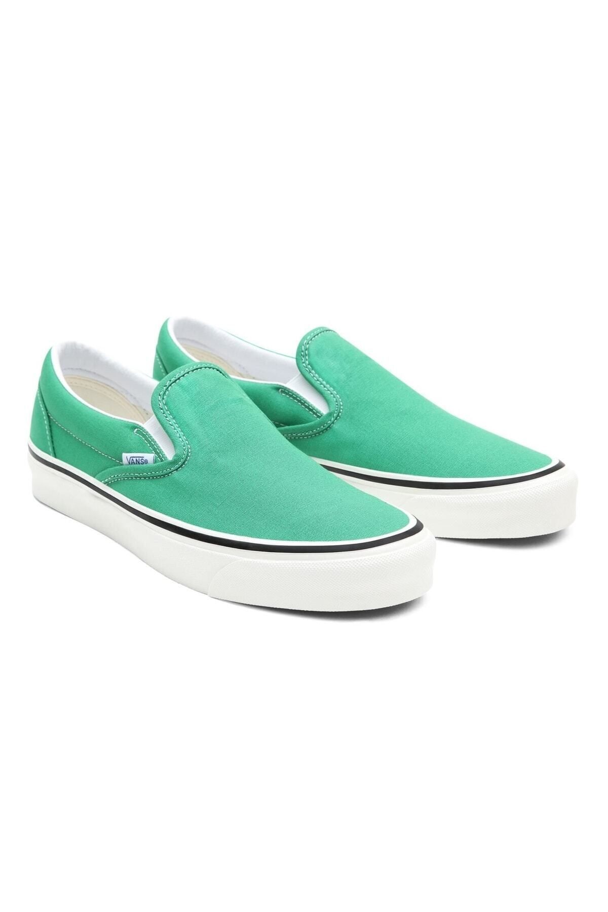 Vans Ua Classic Slip-on 98 Dx Kadın Yeşil Sneaker Ayakkabı Vn0a3jex45z1