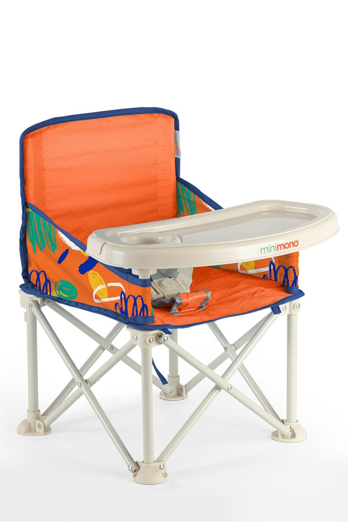 Minimono Plus 0-4 Yaş Portatif Katlanır Yükseltici Mama Sandalyesi Bebek Çocuk Kamp Sandalyesi