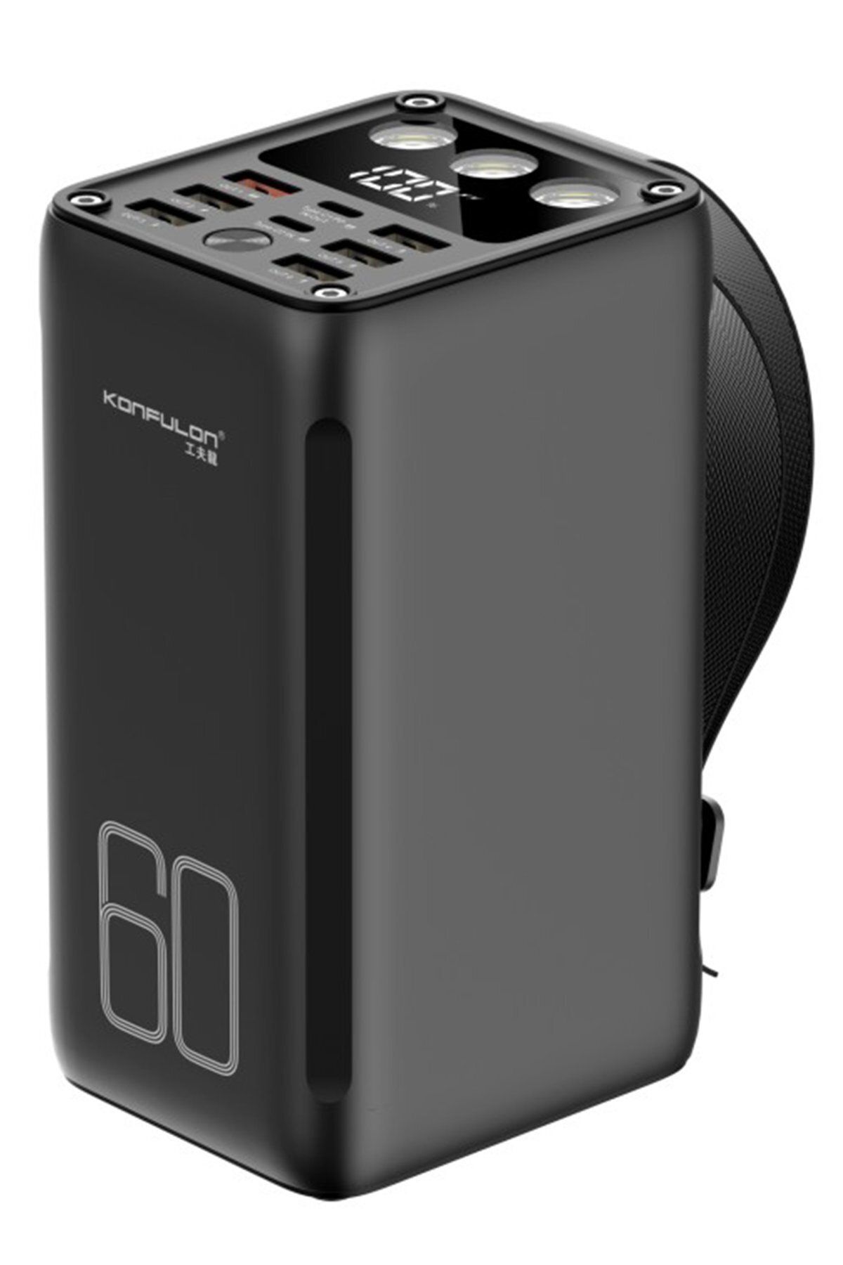 NewFace Konfulon A28q Powerbank 60.000 Mah - Siyah 109008