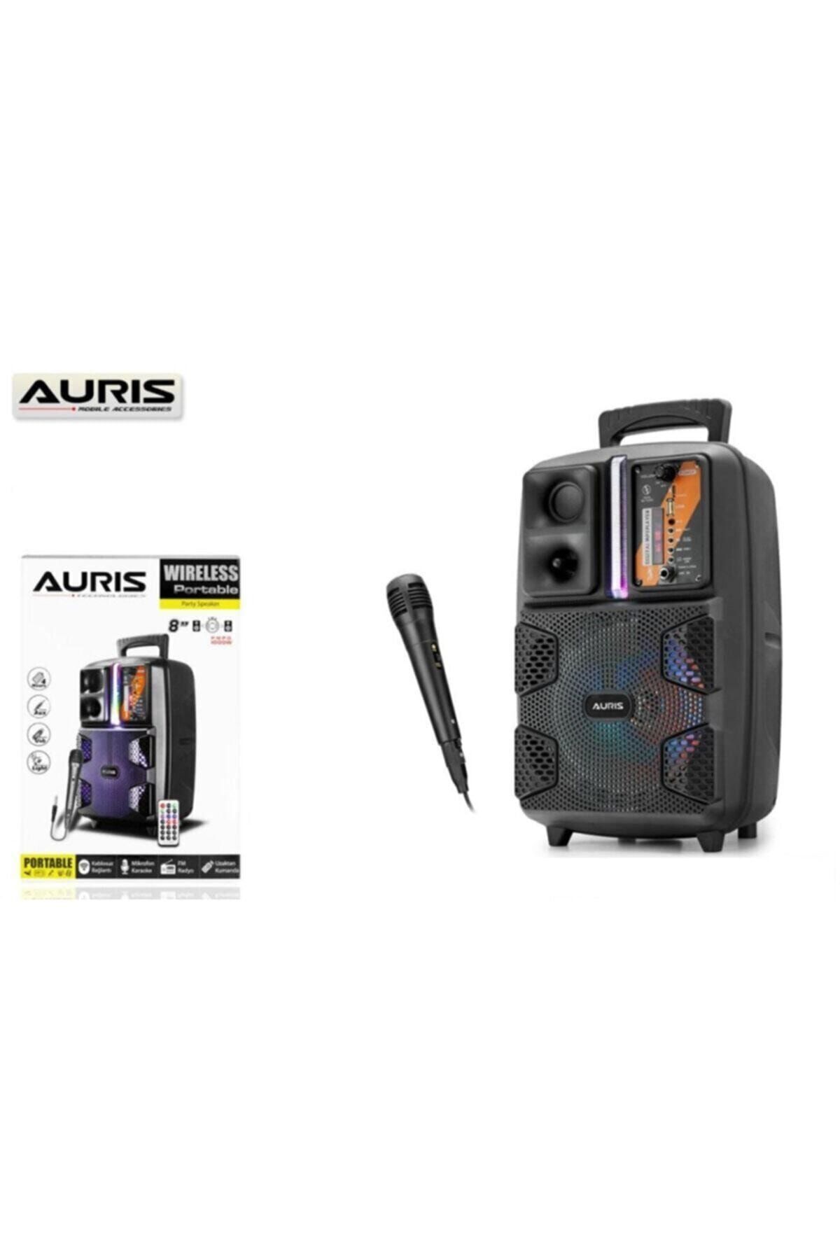 Auris K21 Bluetooth Wireless Hoparlör Ses Bombası- Karaoke 8.0