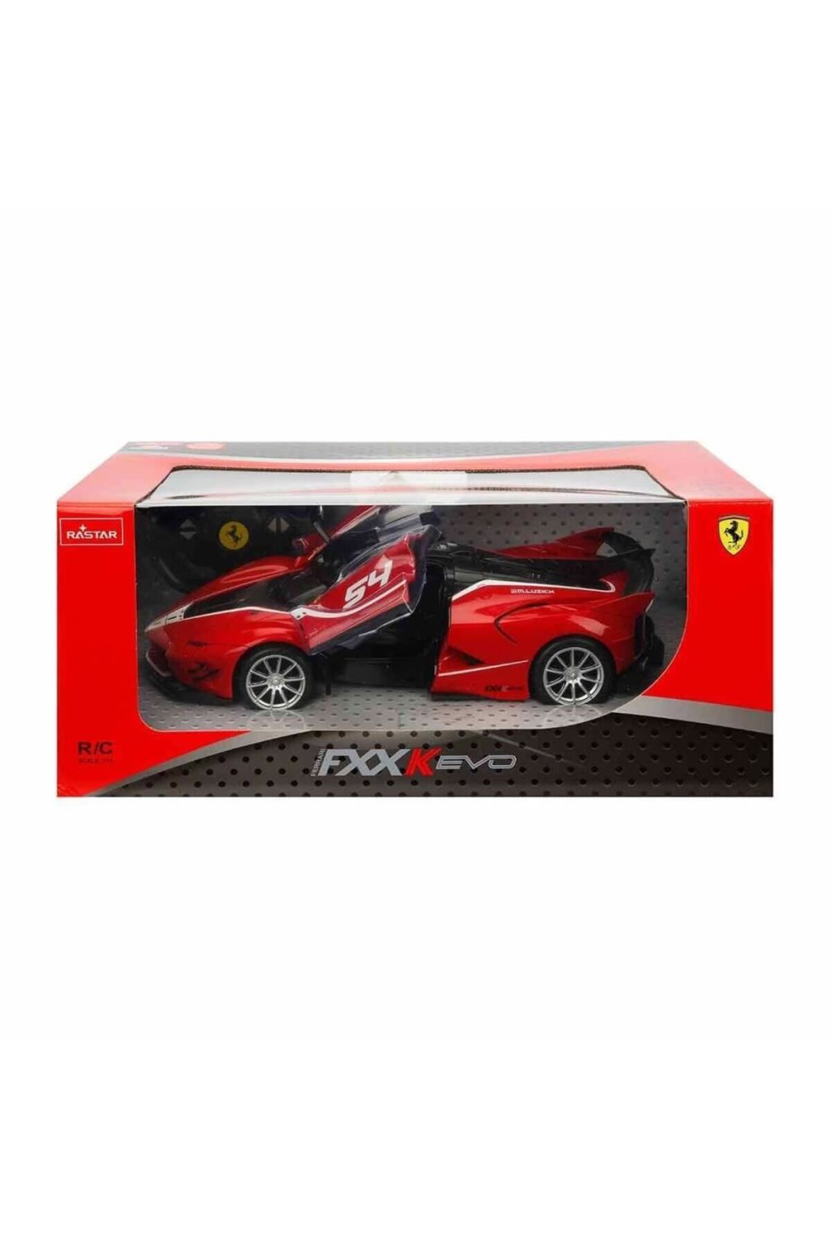 Lisinya Lisinya193 79200 Uzaktan Kumandalı Ferrari FXX K Evo Araba 34 cm 1:14 -Sunman