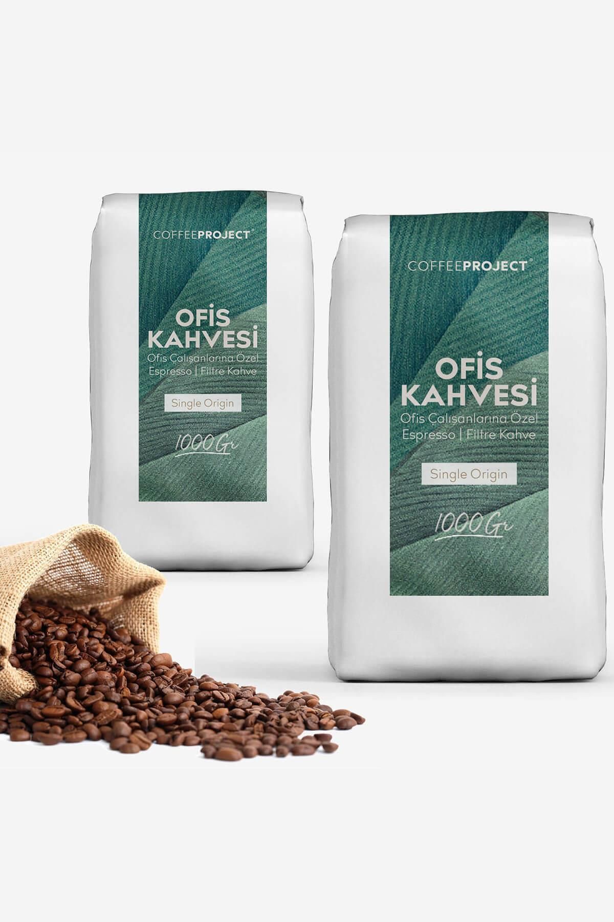 Coffee Project 2 Kg Ofis Kahvesi Filtre / Espresso Için Uygun