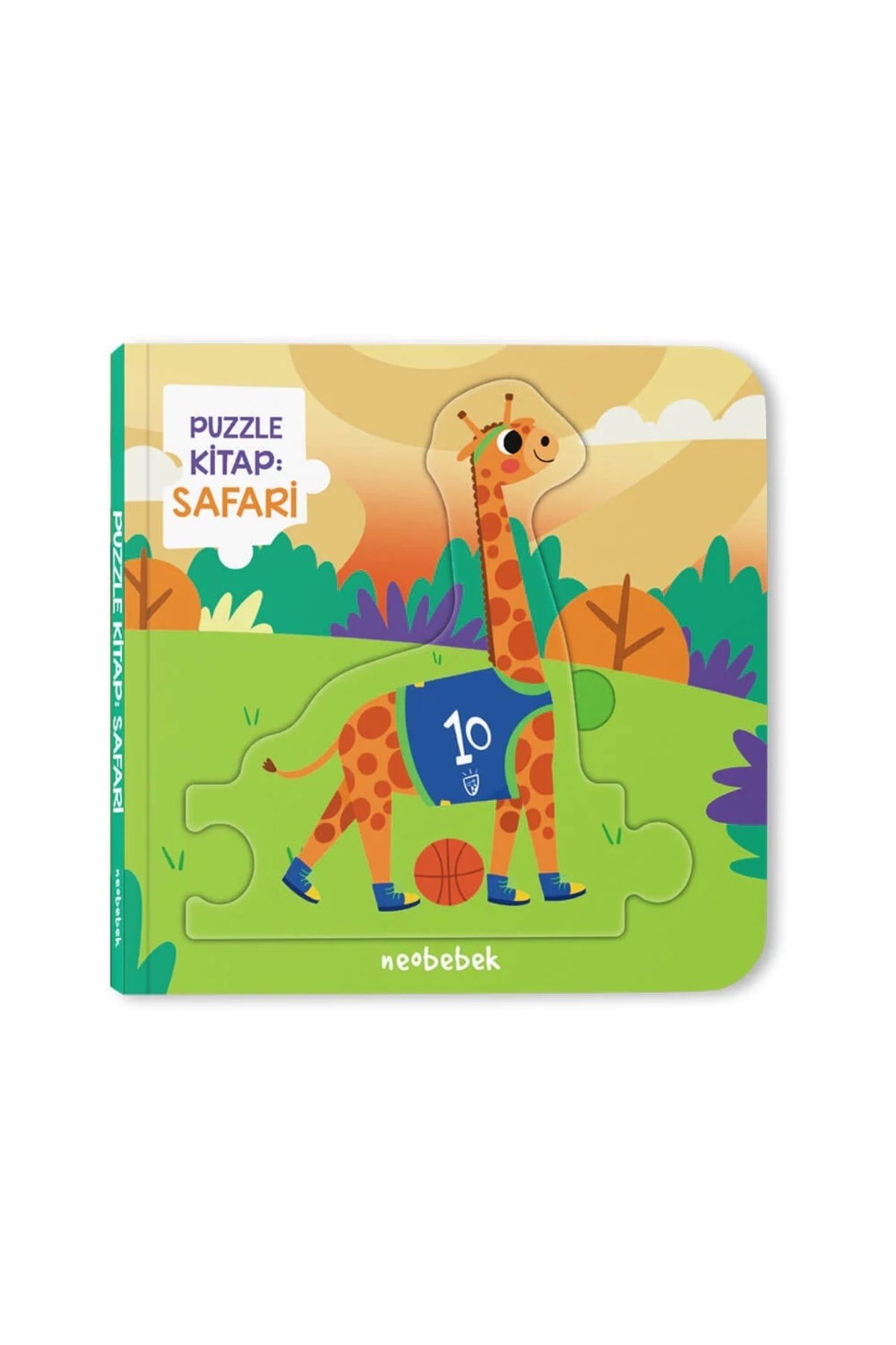 Neobebek Puzzle Kitap - Safari