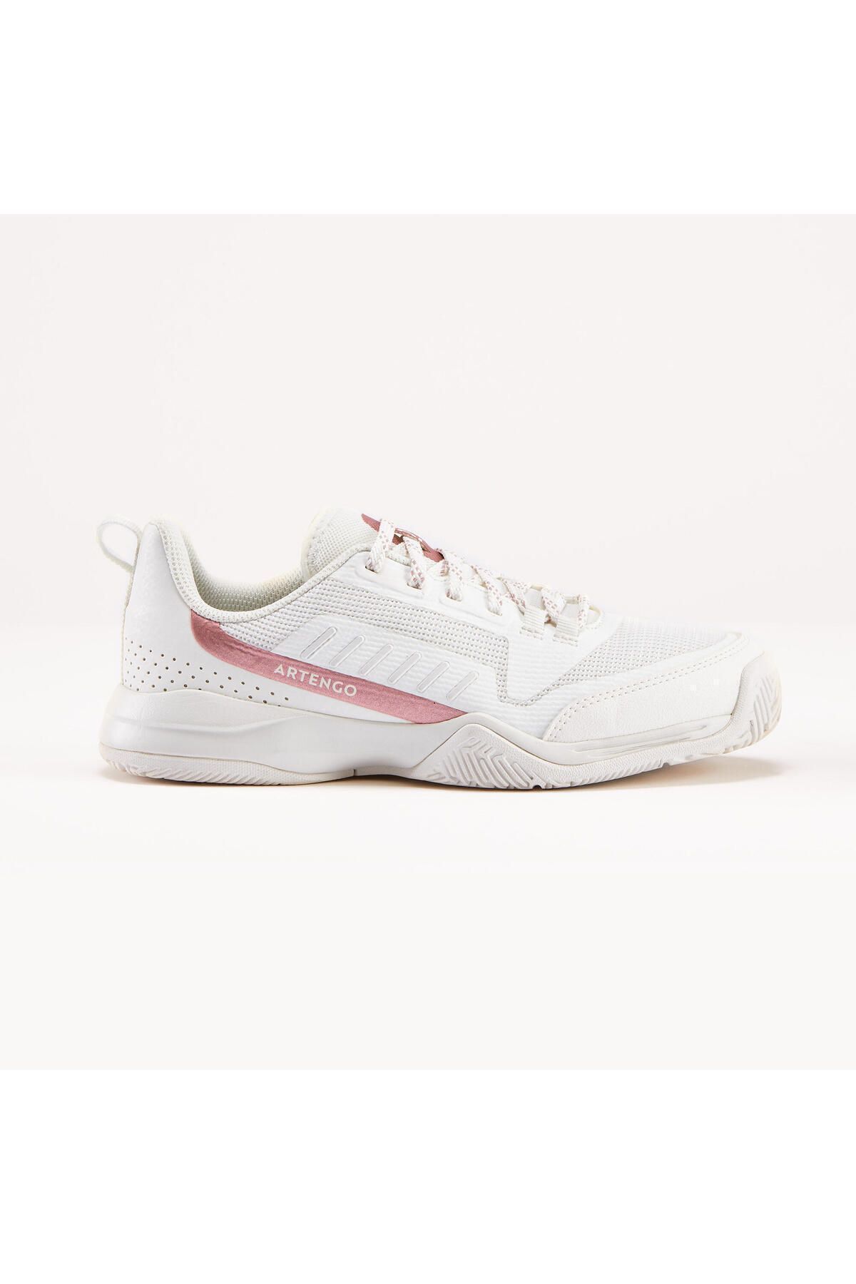 Decathlon Çocuk Bağcıklı Tenis Ayakkabısı - Beyaz- Ts500 Fast