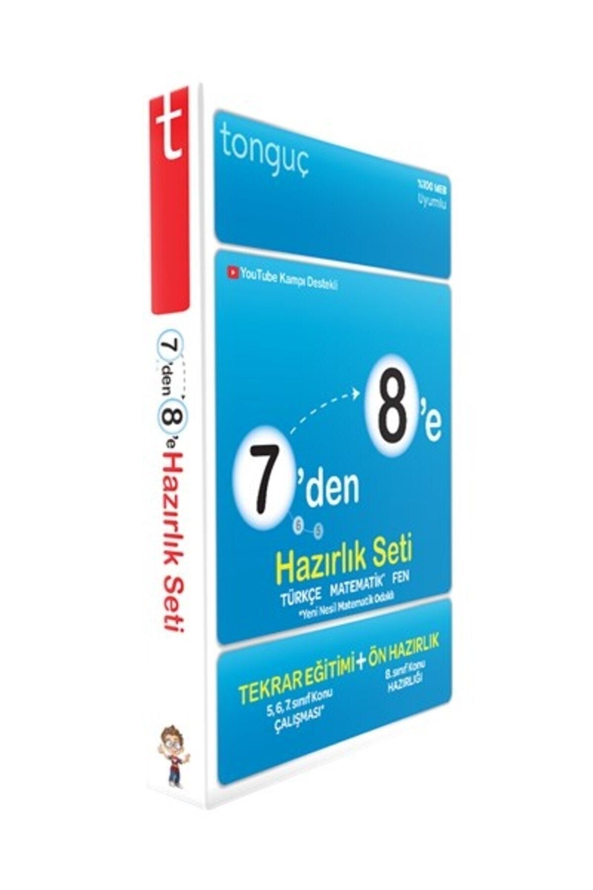 Tonguç Yayınları Tonguç 7'den 8'e Hazırlık Seti Konu Anlatımlı Soru Bankası Pra-1529688-5069