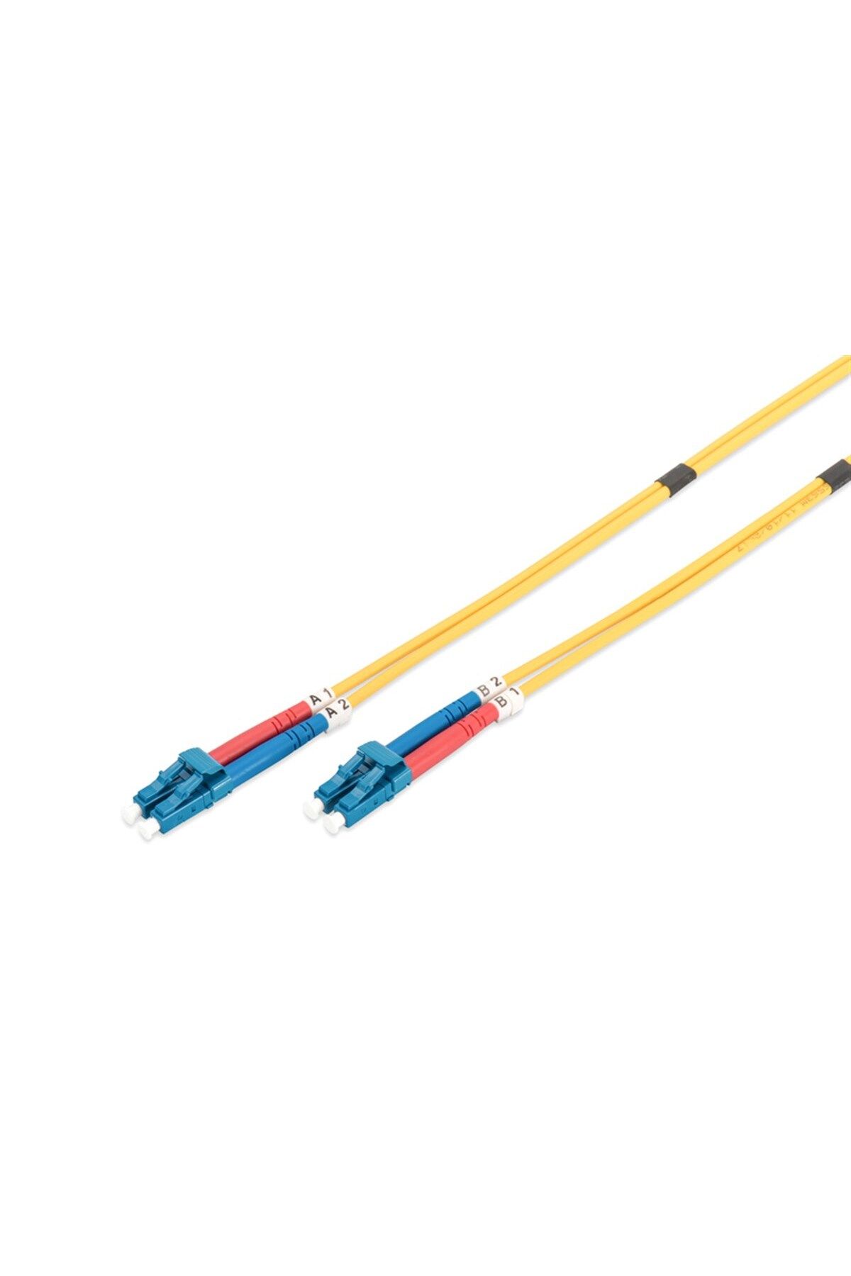 Assmann Digitus Lc-lc Fiber Optik Patch Kablo, 3 Metre, Singlemode, Duplex, 09/125