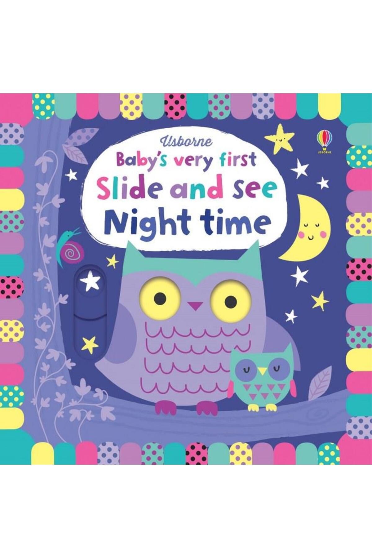 Usborne Baby's Very First Slide & See Night Time