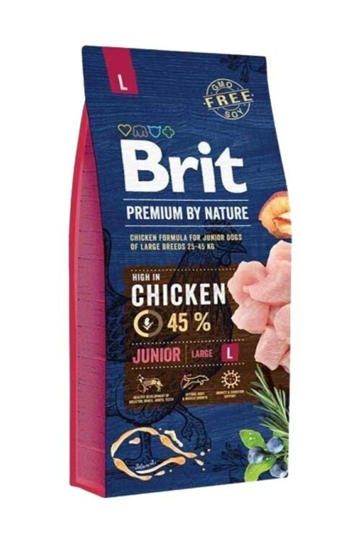 Brit Care Brit Premium Nature Büyük Irk Tavuklu Yavru Köpek Maması 15 Kg