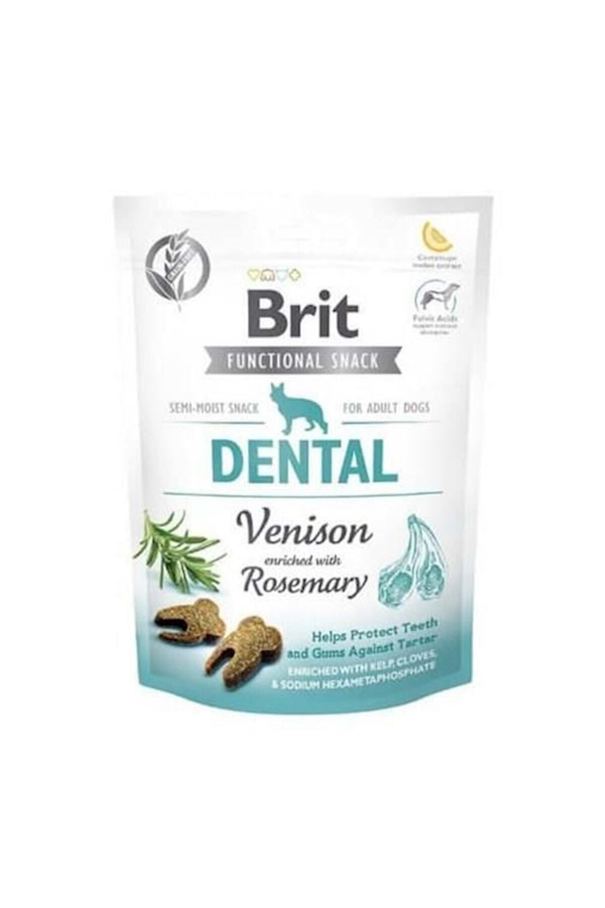 Brit Care Care Snack Dental Geyik Etli Ve Biberiyeli Diş Sağlığı Destekleyici Yetişkin Köpek Ödül Maması