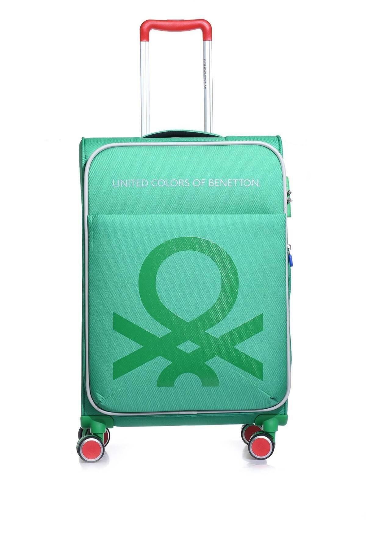 Benetton Yeşil Unisex Orta Boy Valiz 14bnt2200-02