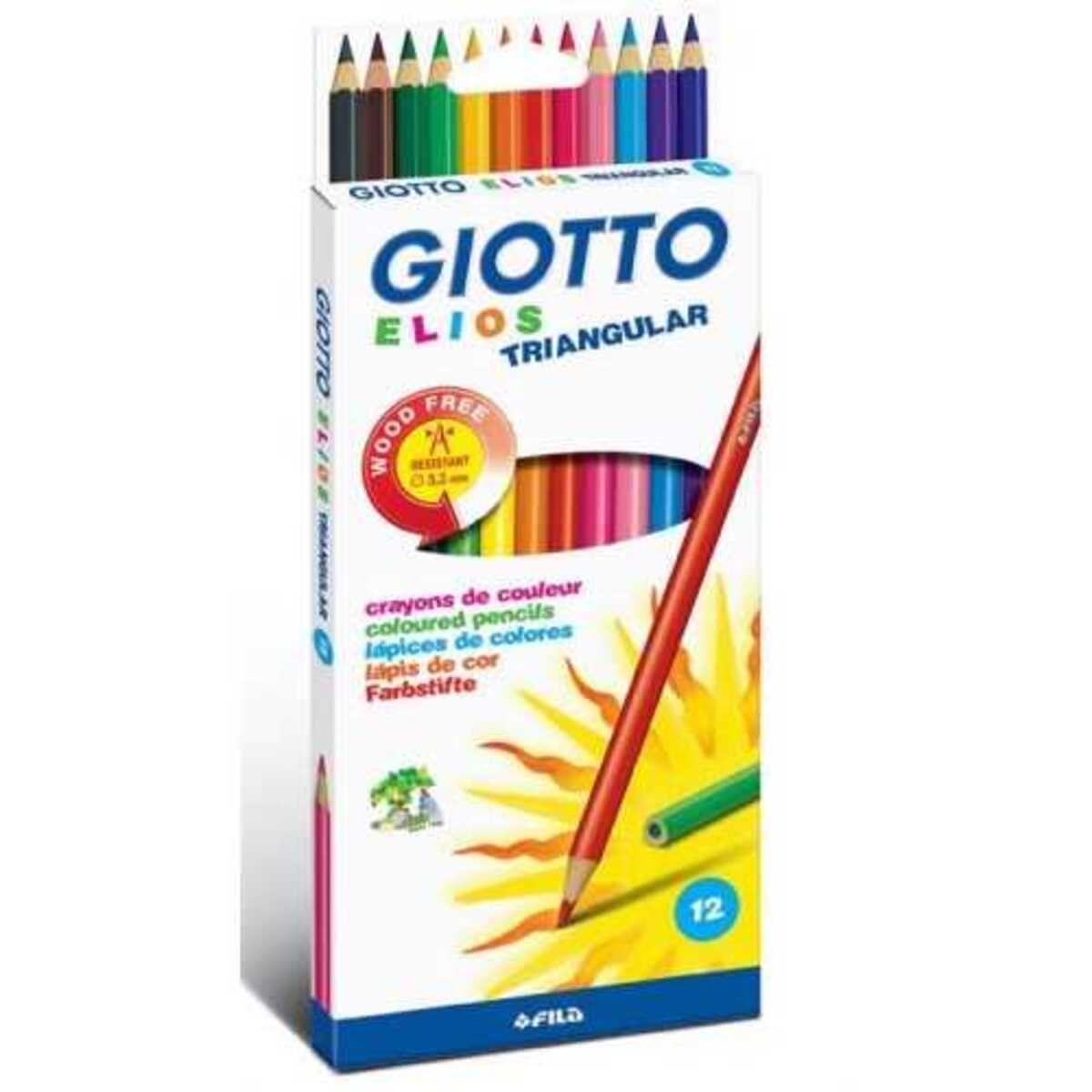 Giotto Gıotto 275800 Elıps 12 Renk Kuru Boya